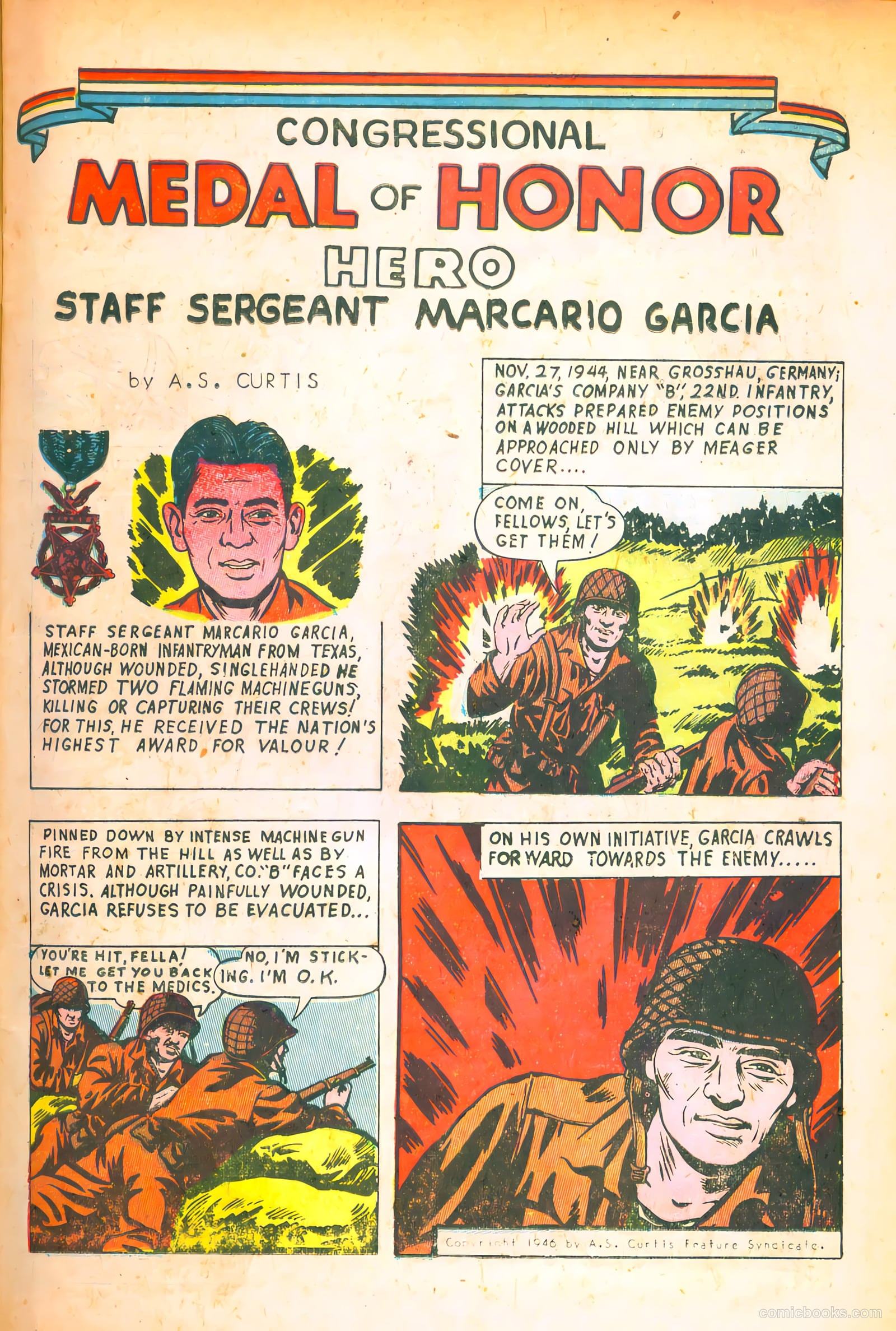 Medal of Honor Comics #1 (1946) — page 10