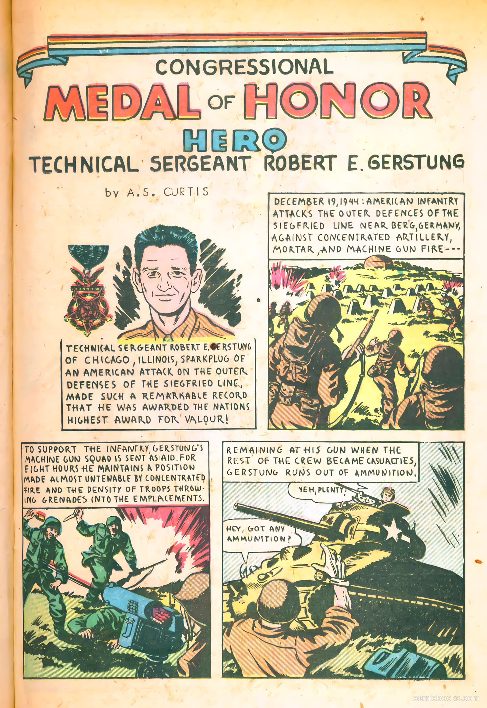 Medal of Honor Comics #1 (1946) — page 12