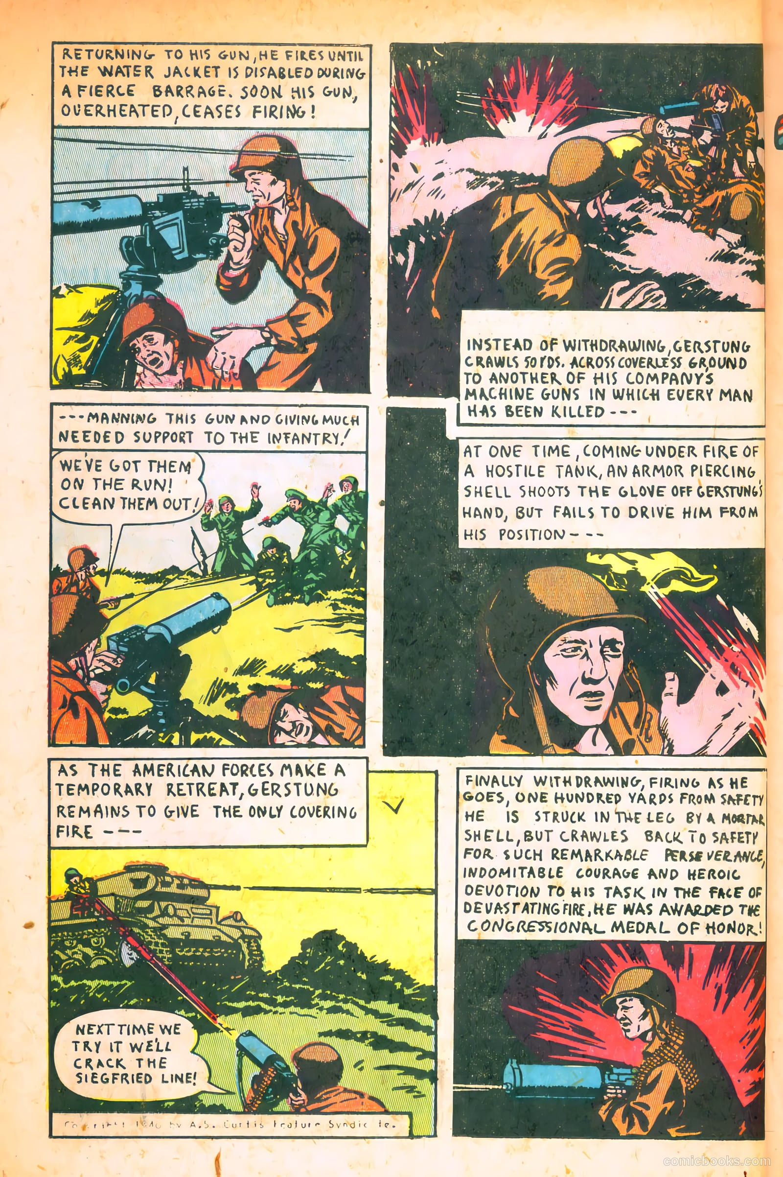 Medal of Honor Comics #1 (1946) — page 13