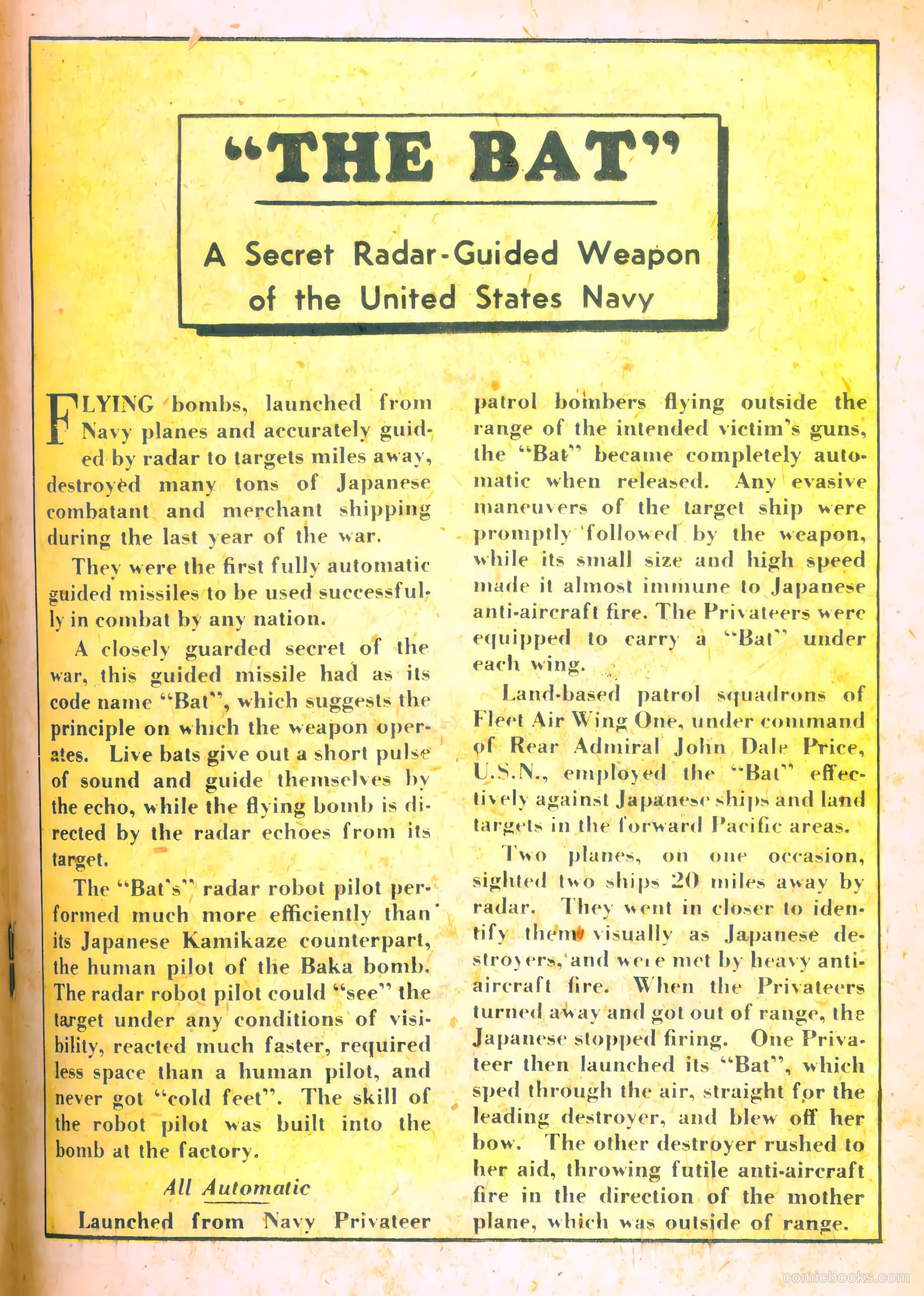Medal of Honor Comics #1 (1946) — page 18