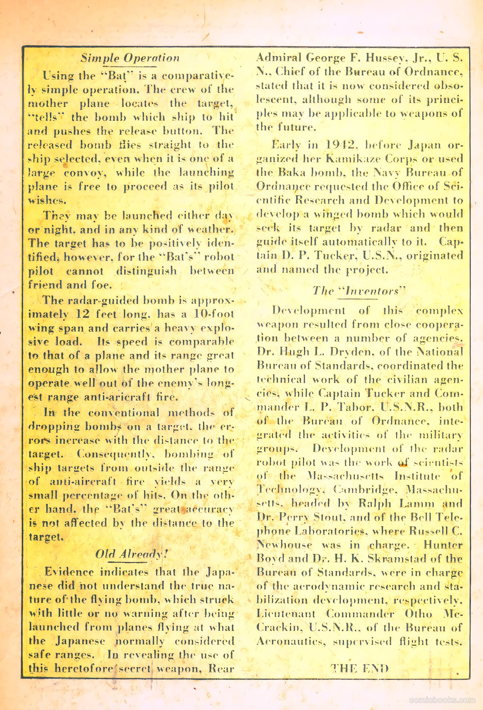 Medal of Honor Comics #1 (1946) — page 19
