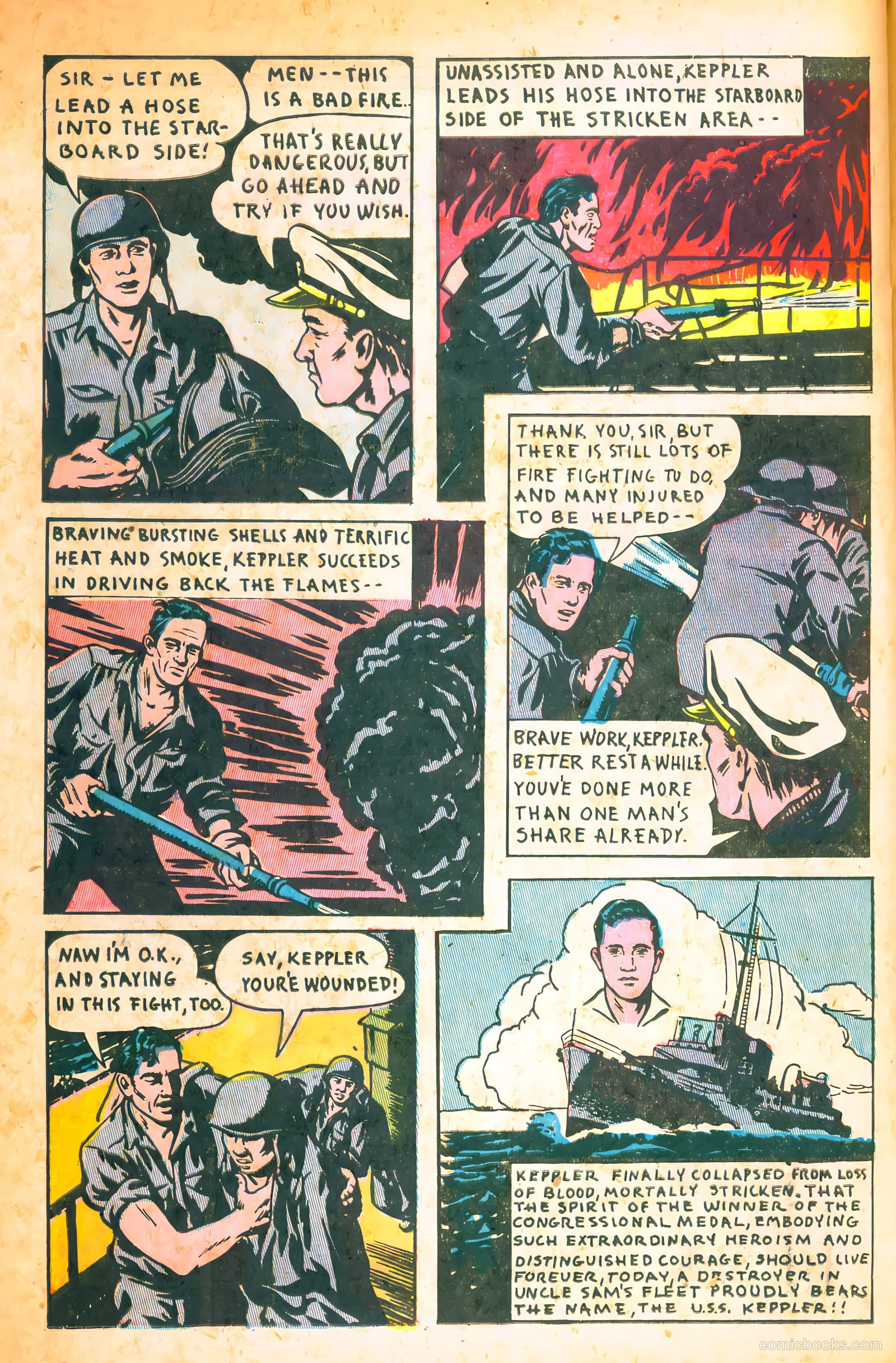 Medal of Honor Comics #1 (1946) — page 21