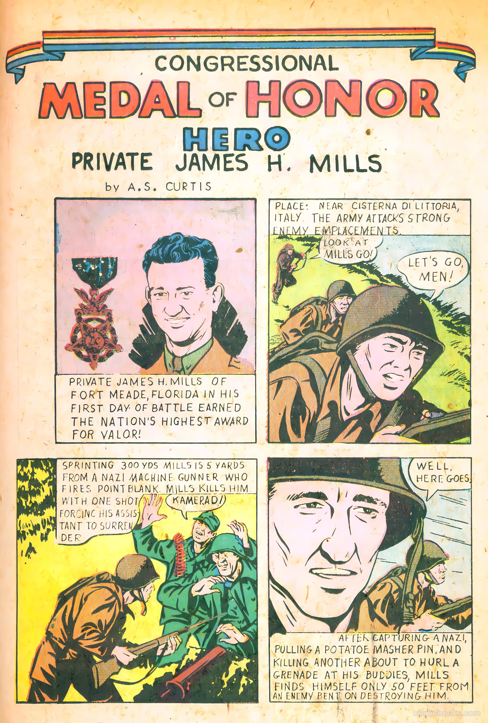 Medal of Honor Comics #1 (1946) — page 22