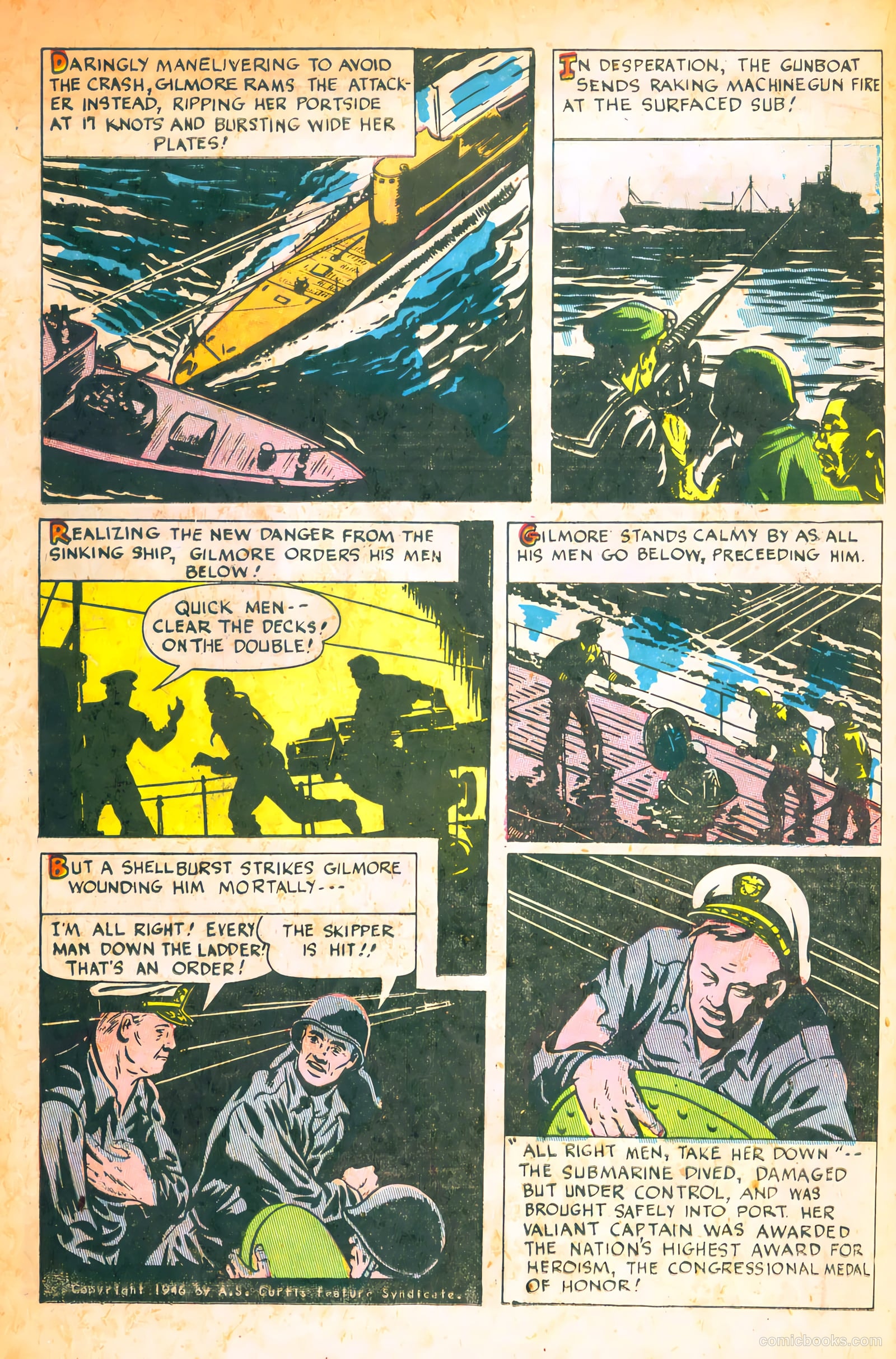 Medal of Honor Comics #1 (1946) — page 25