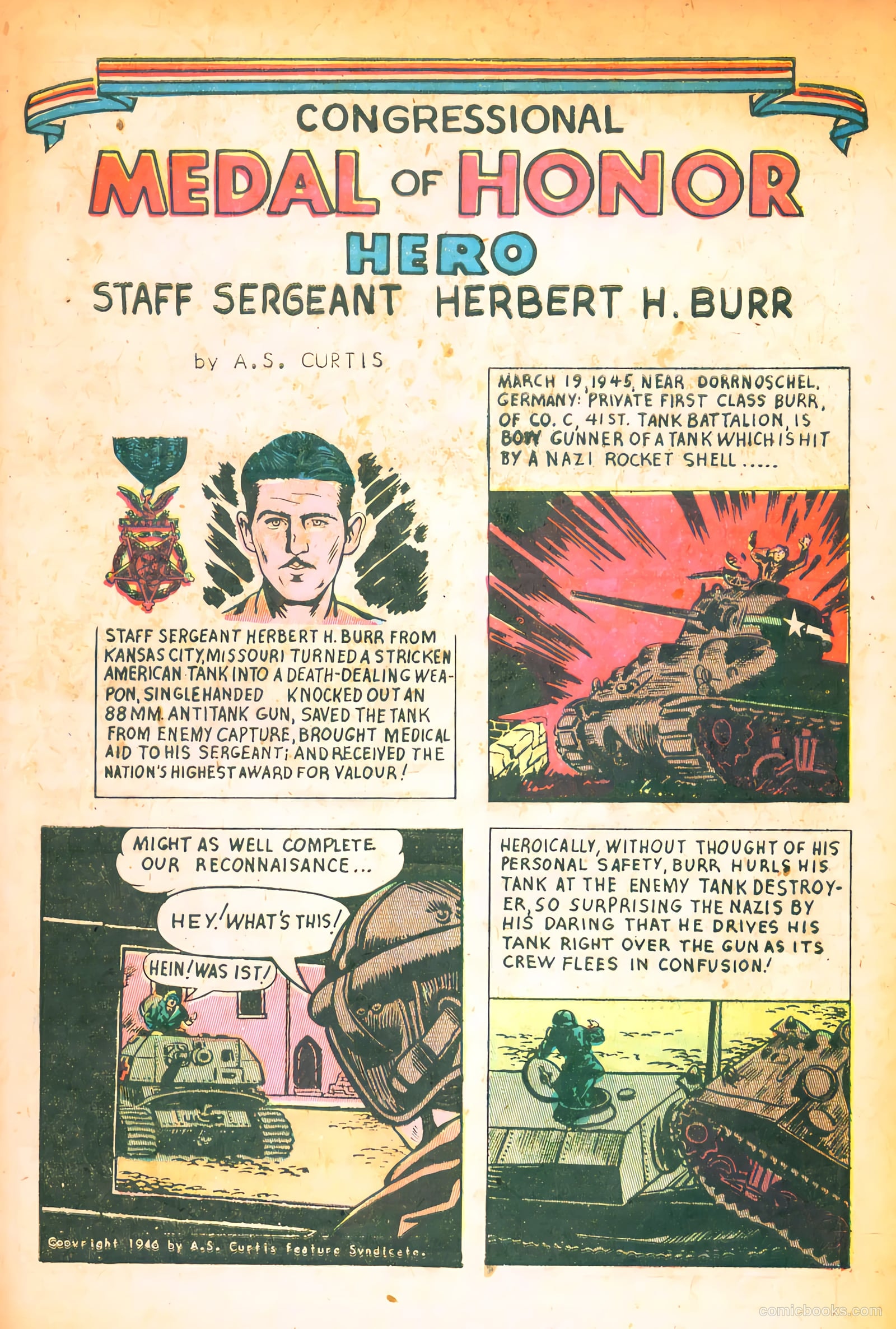 Medal of Honor Comics #1 (1946) — page 28