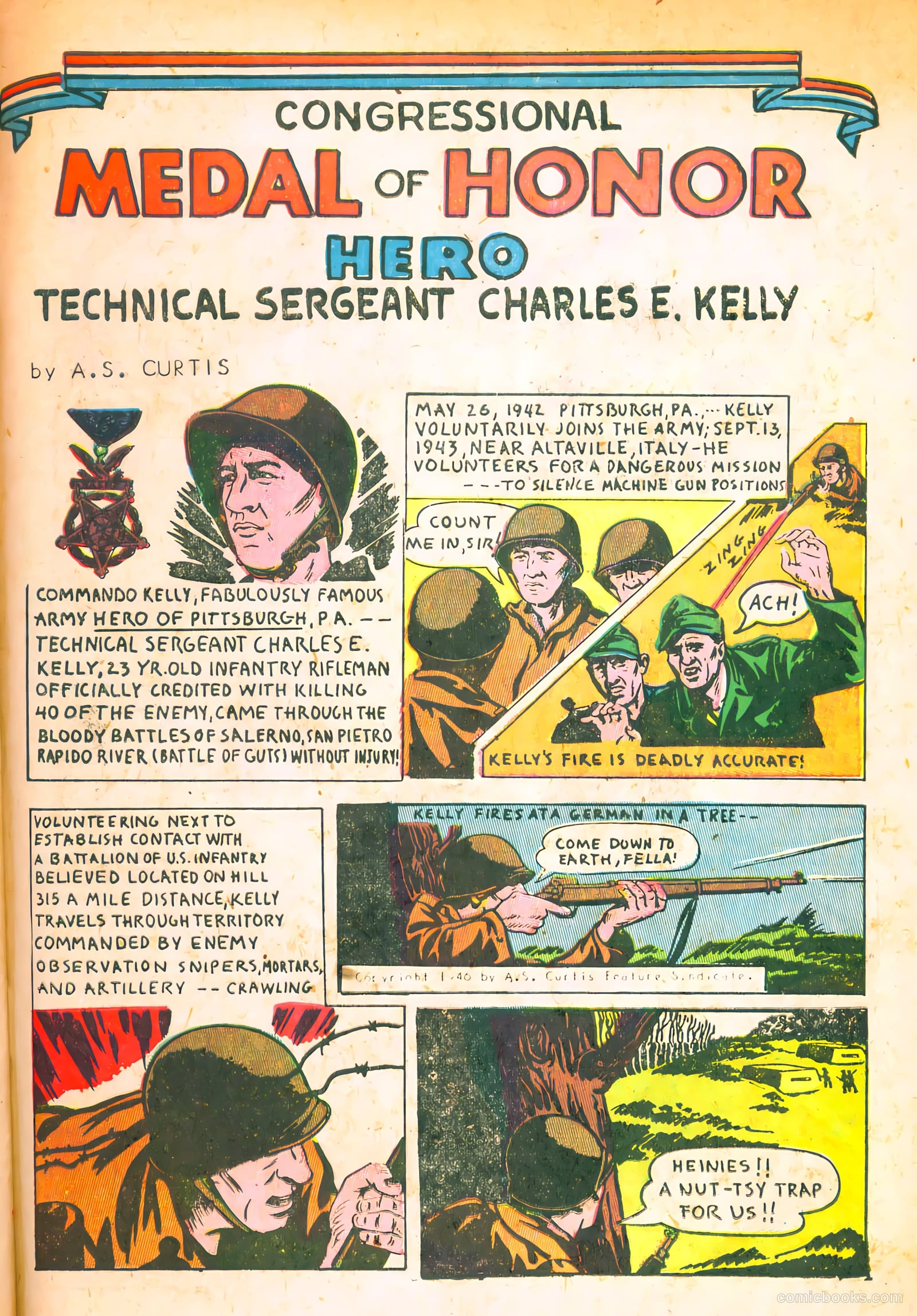 Medal of Honor Comics #1 (1946) — page 30