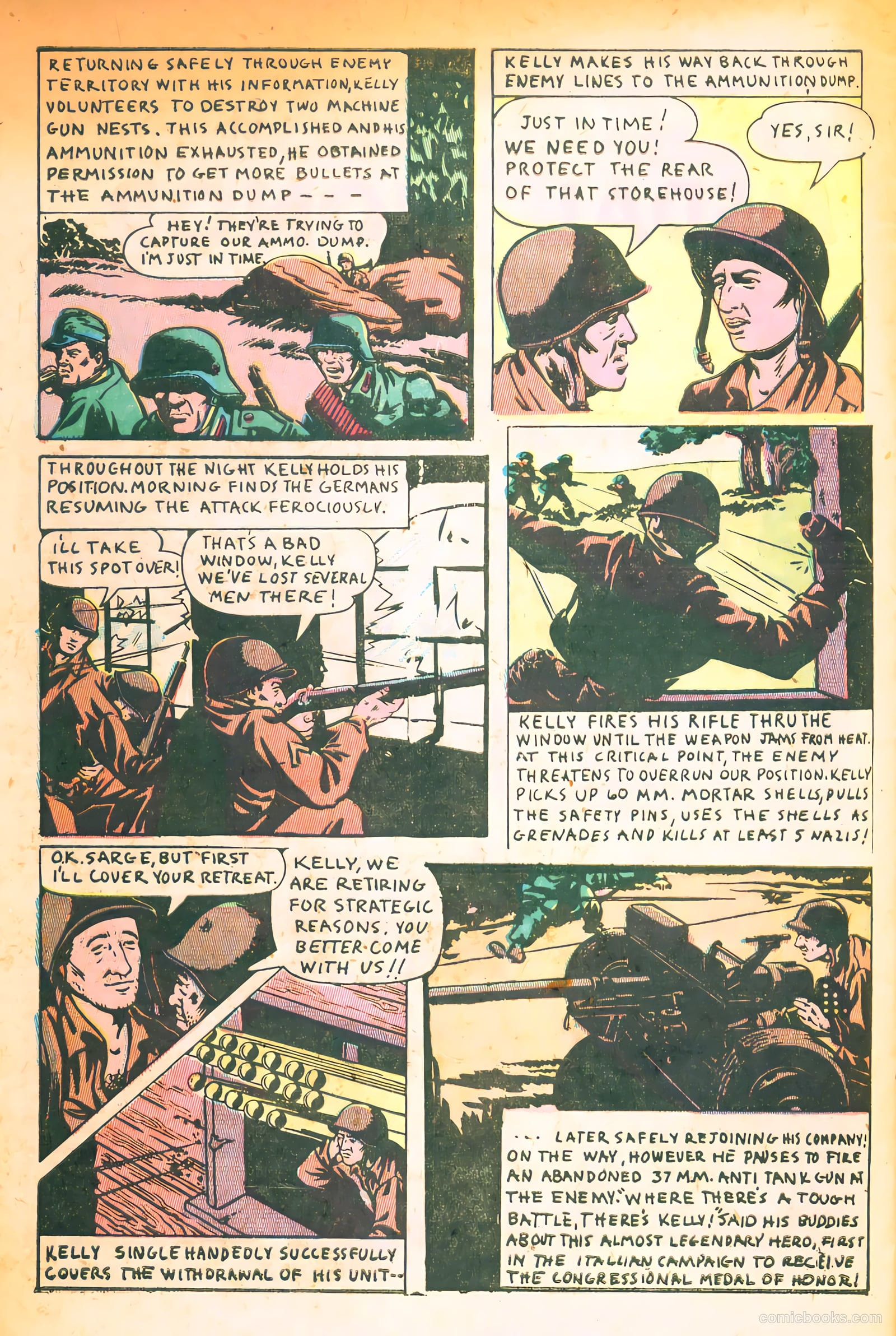 Medal of Honor Comics #1 (1946) — page 31