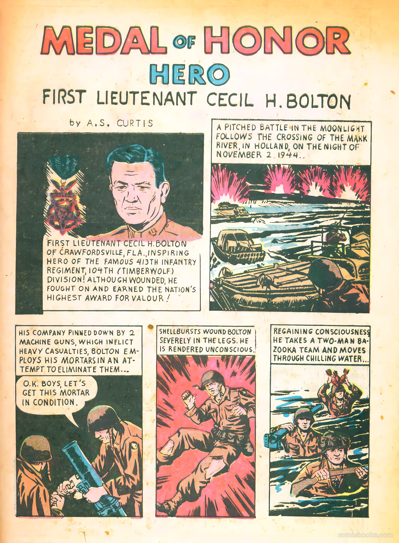 Medal of Honor Comics #1 (1946) — page 32