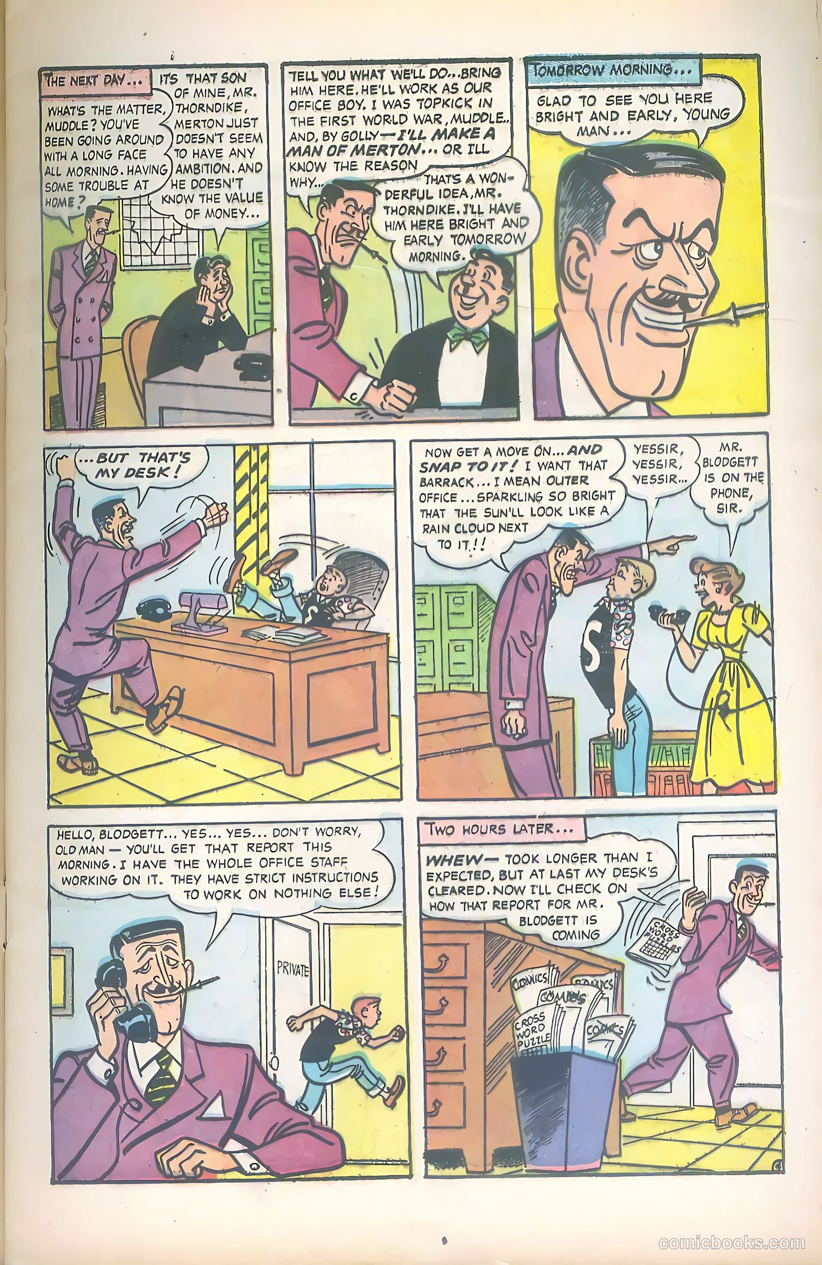 Meet Merton #2 (1954) — page 7