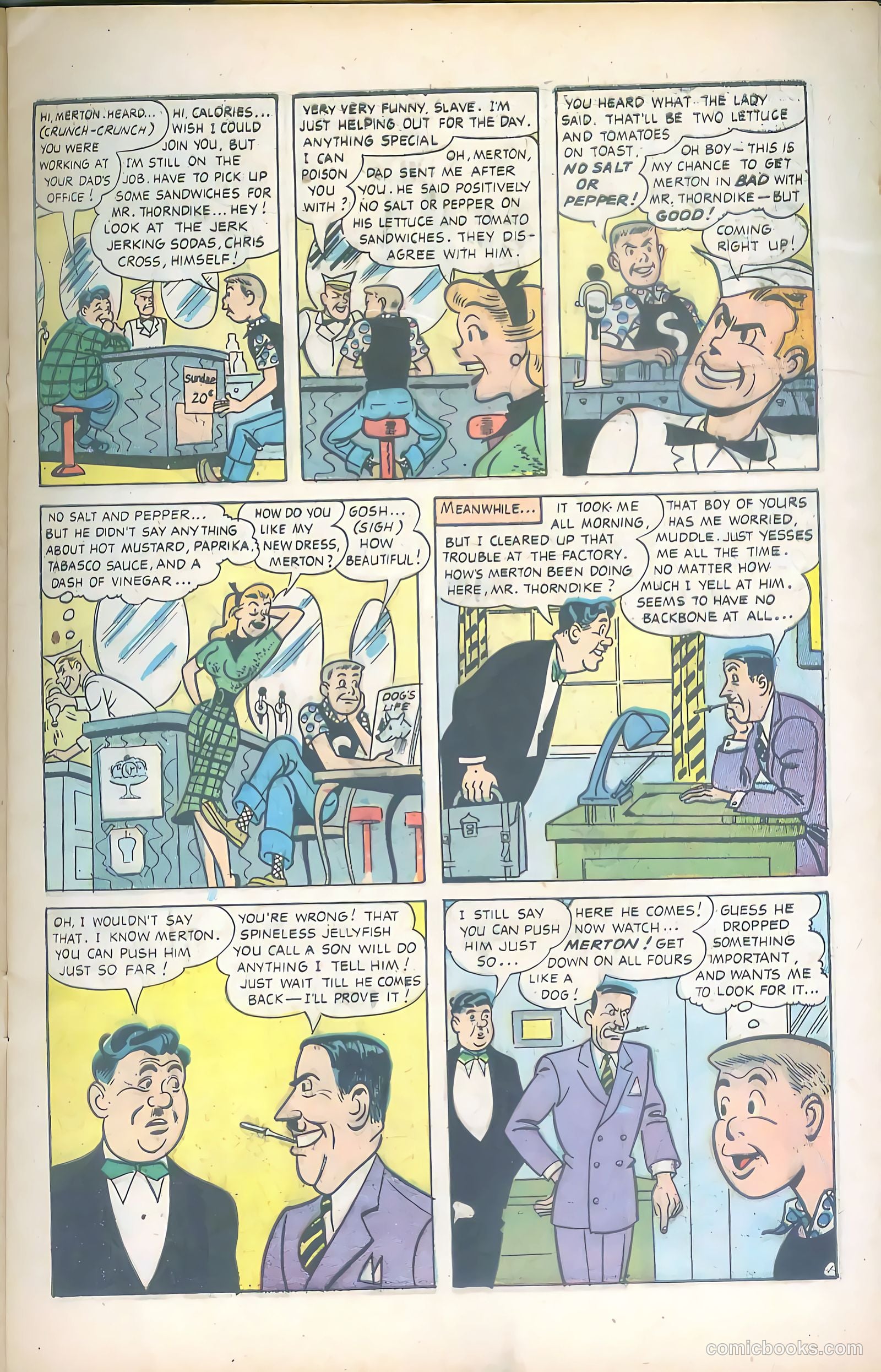Meet Merton #2 (1954) — page 9
