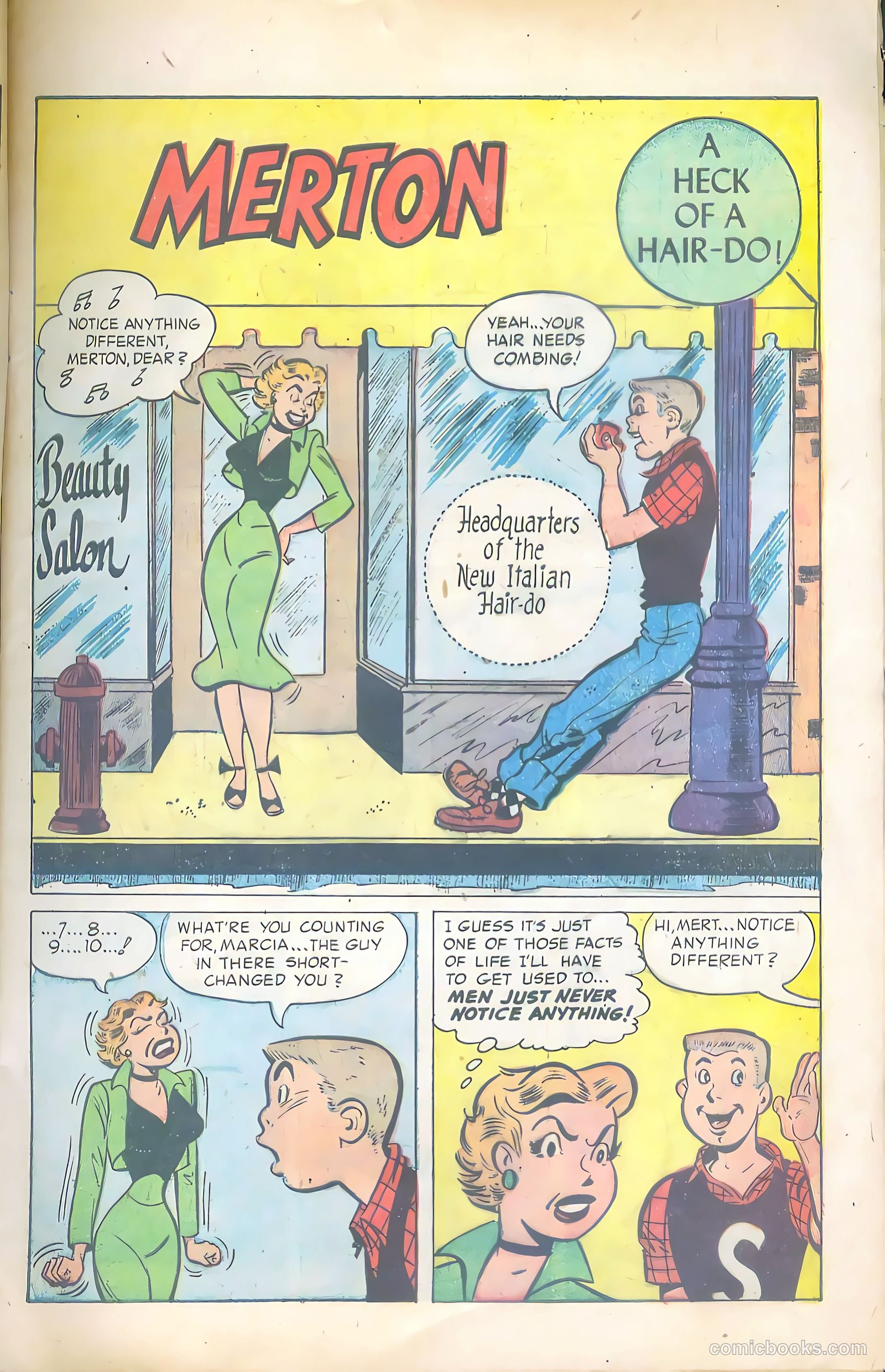 Meet Merton #3 (1954) — page 9