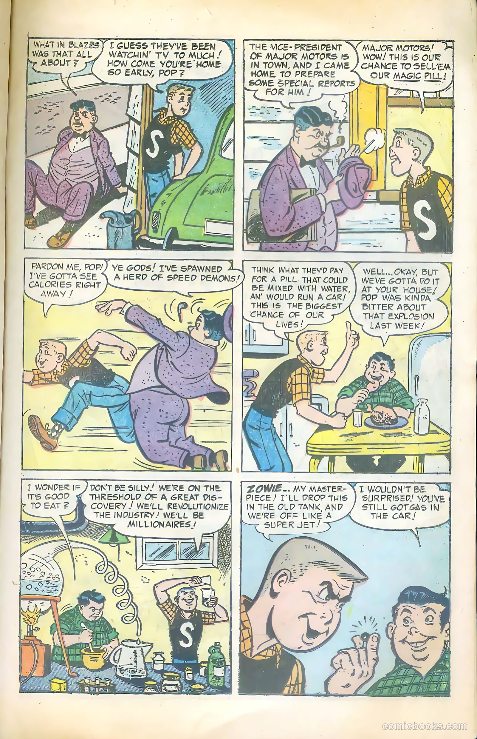 Meet Merton #3 (1954) — page 21