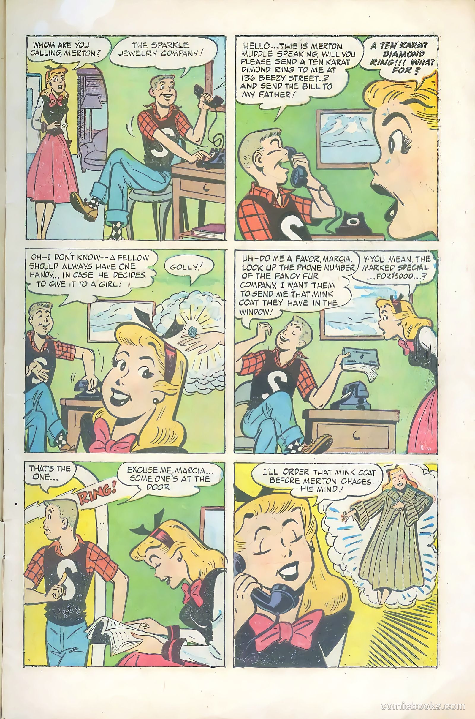 Meet Merton #4 (1954) — page 5