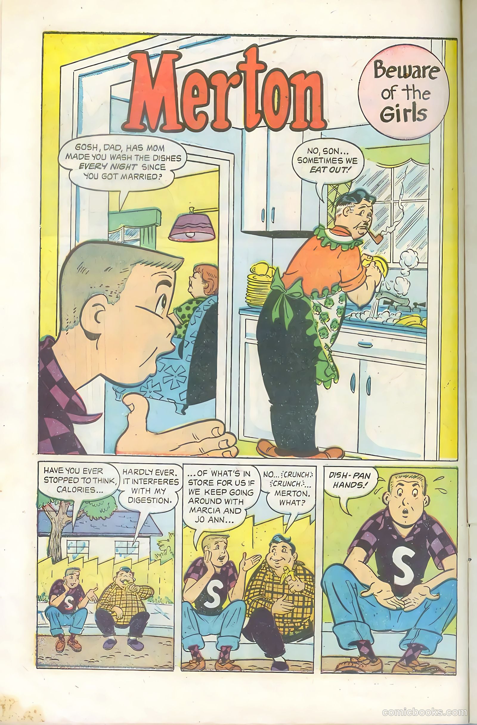 Meet Merton #4 (1954) — page 10