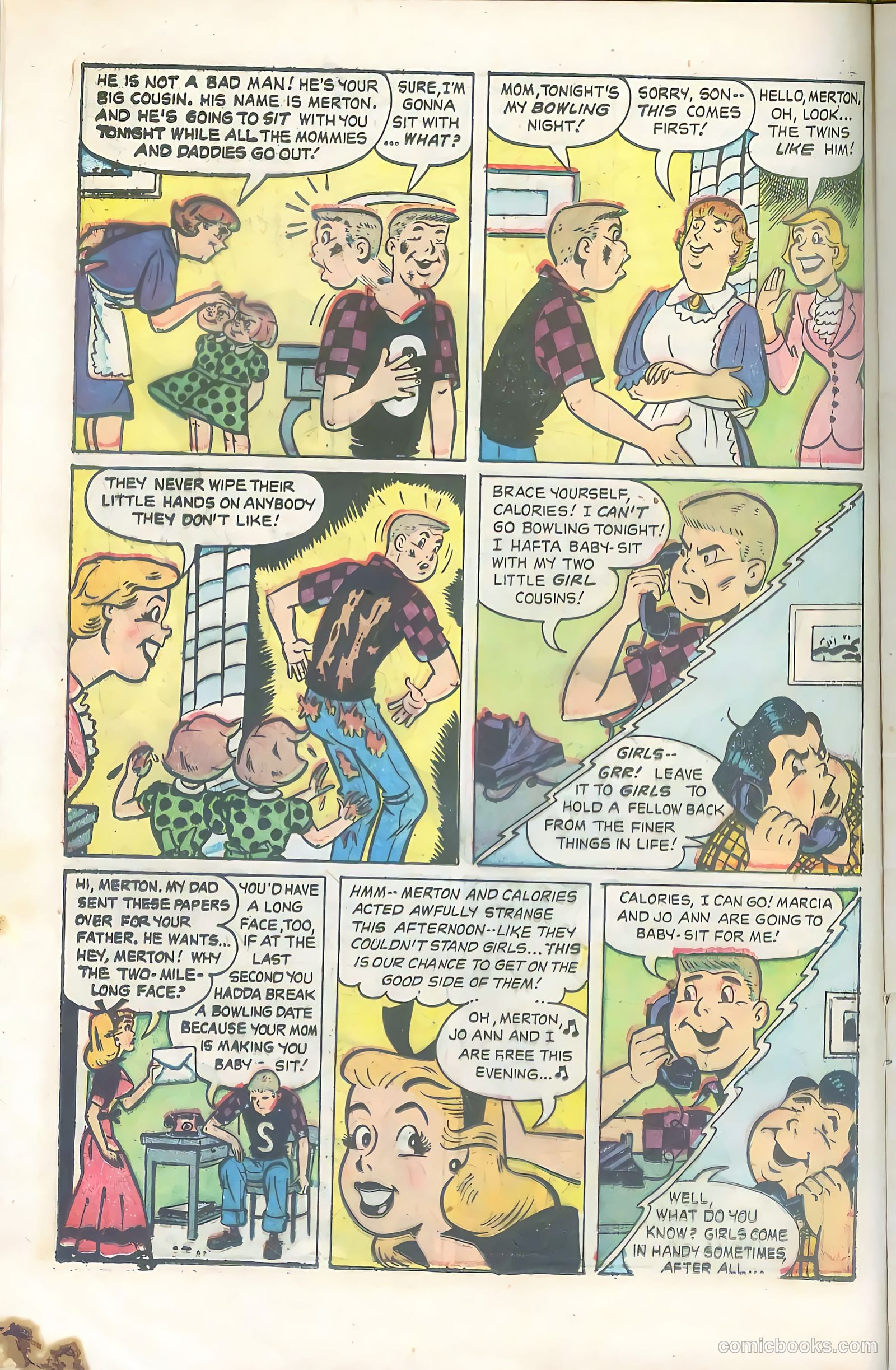 Meet Merton #4 (1954) — page 12