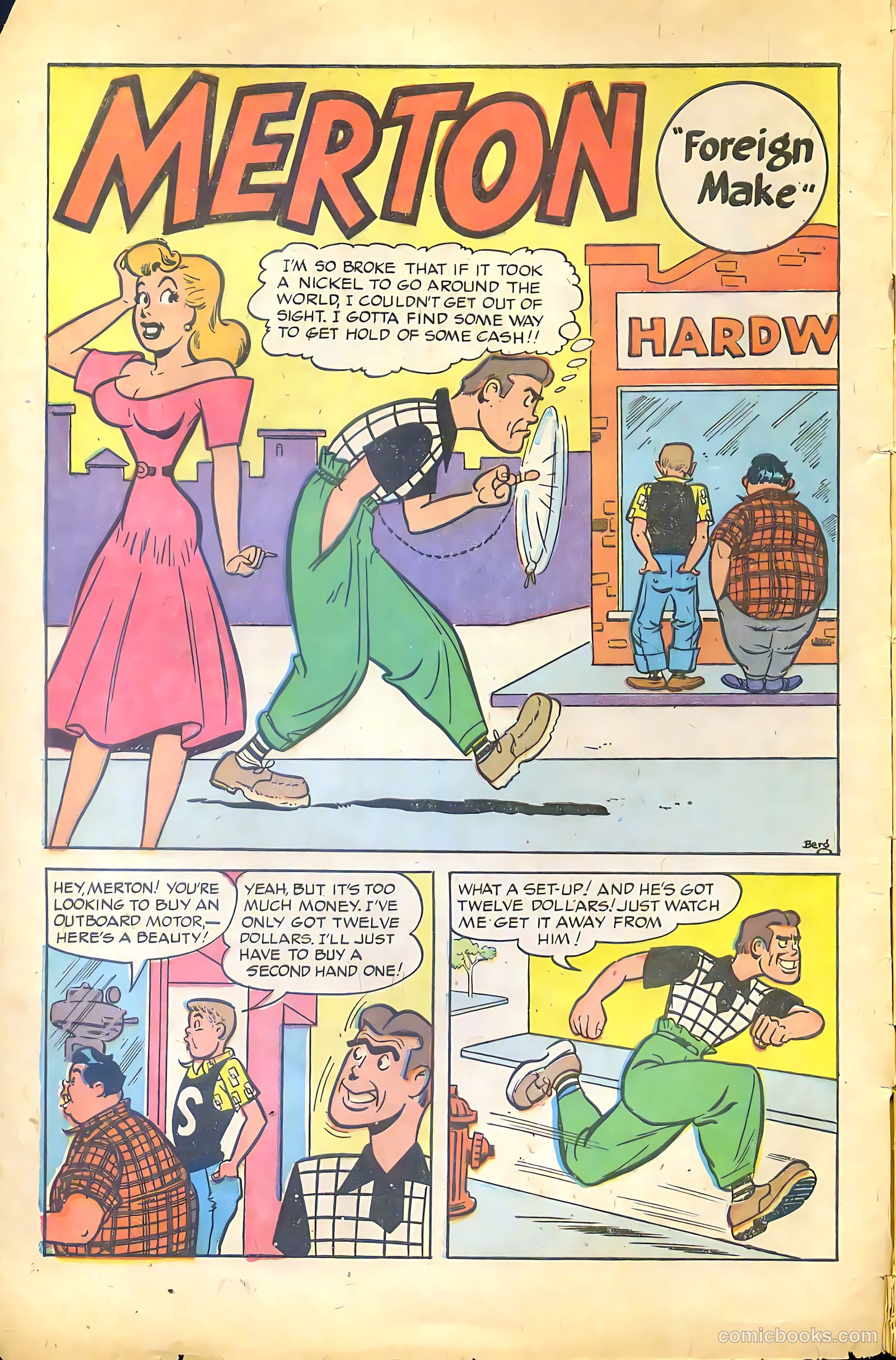Meet Merton #9 (1958) — page 3