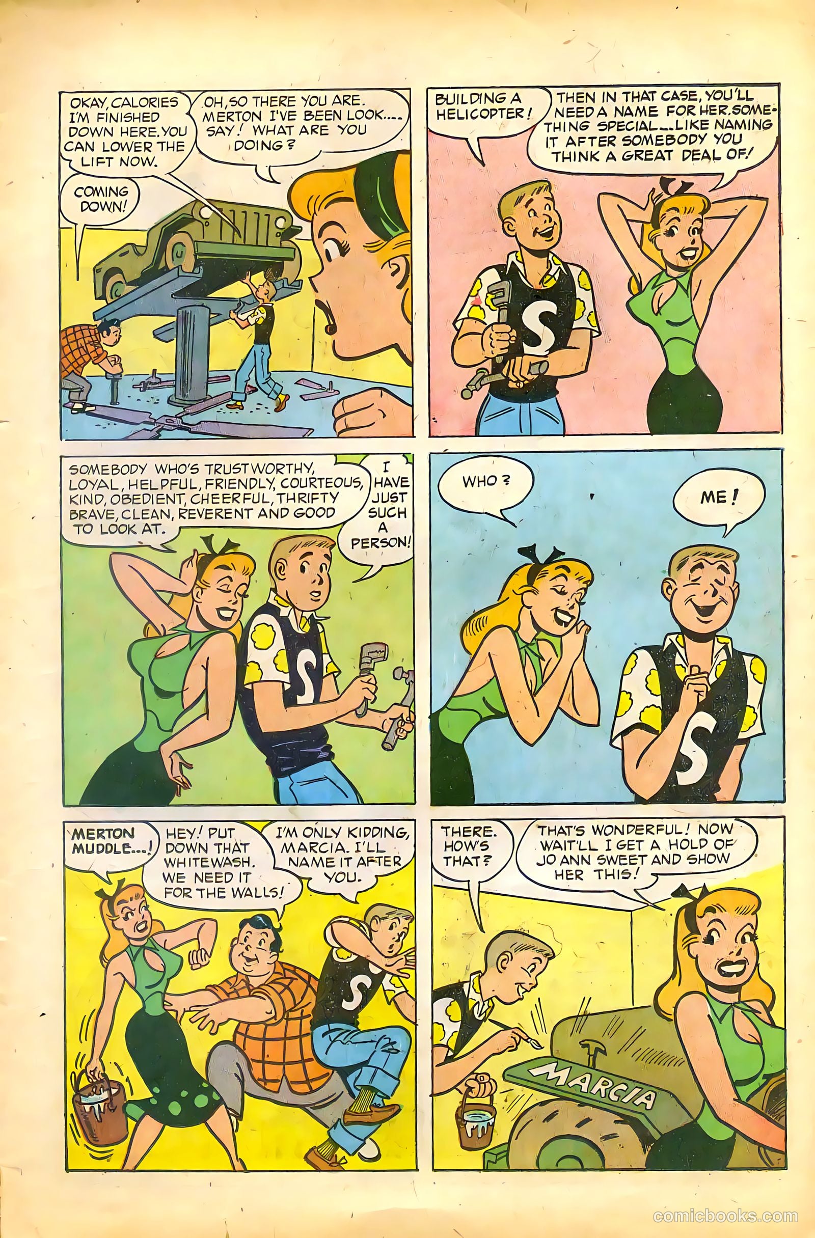 Meet Merton #9 (1958) — page 10