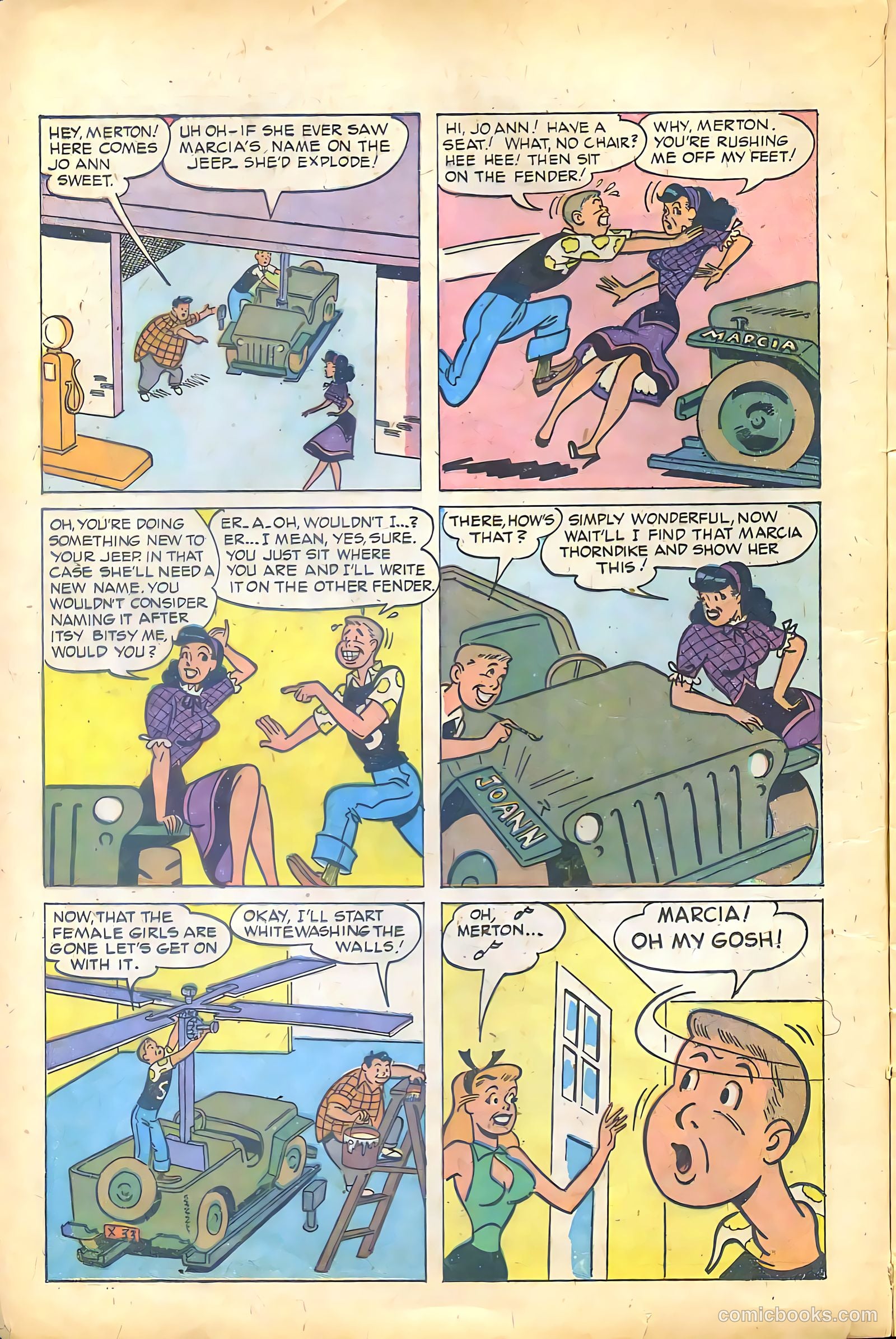 Meet Merton #9 (1958) — page 11