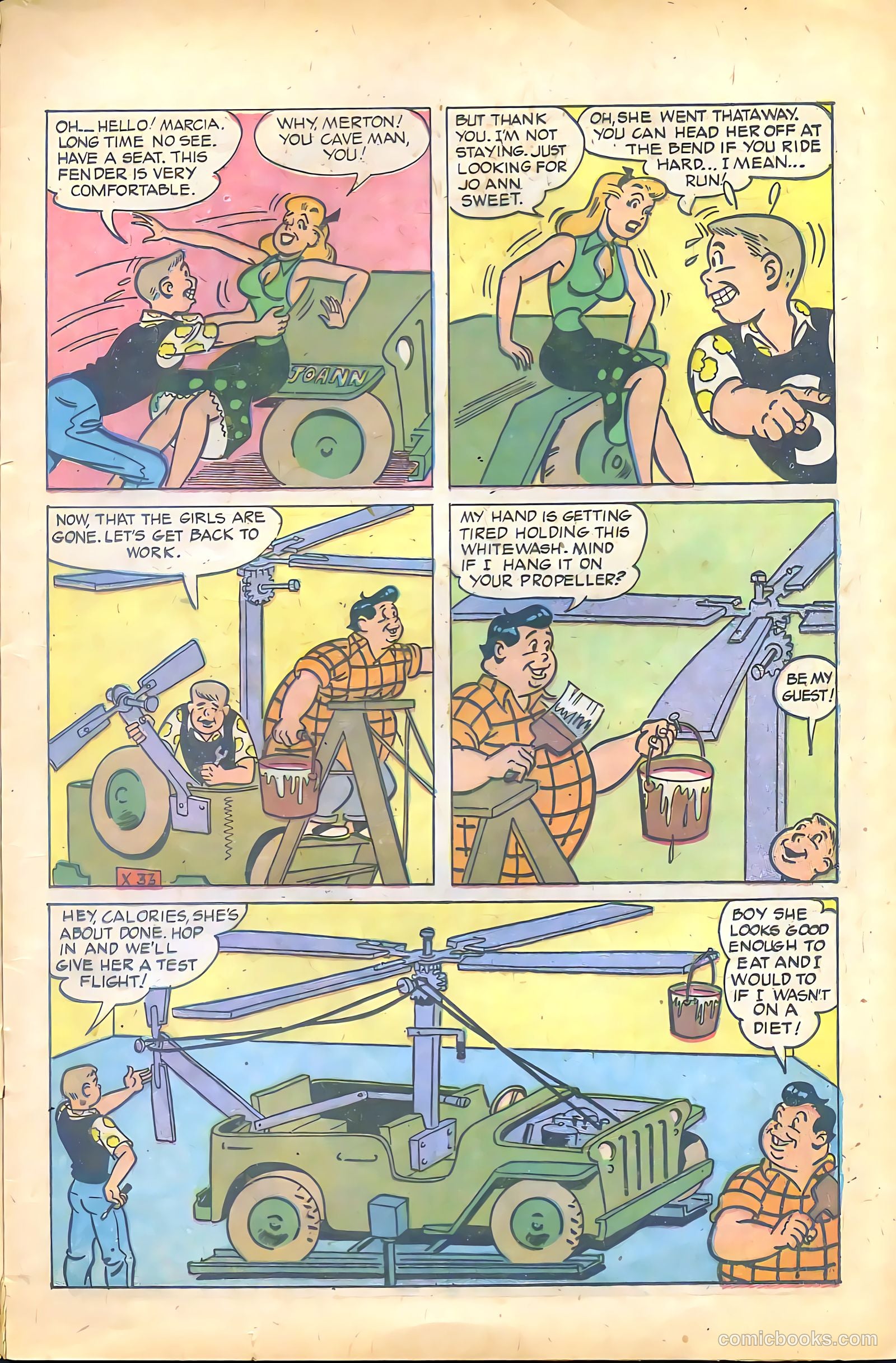 Meet Merton #9 (1958) — page 12