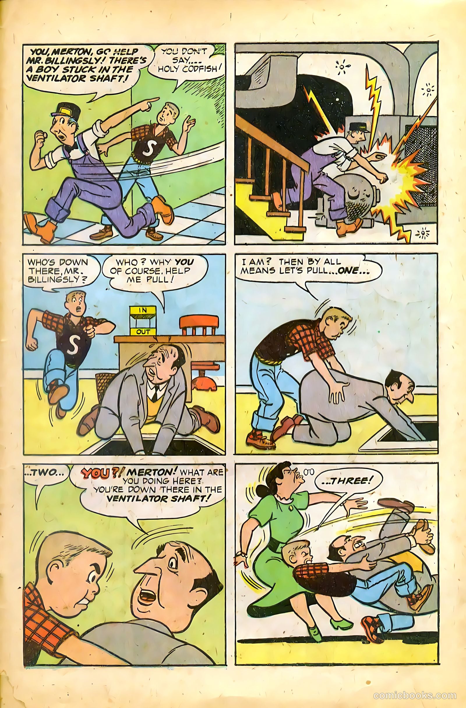Meet Merton #9 (1958) — page 28