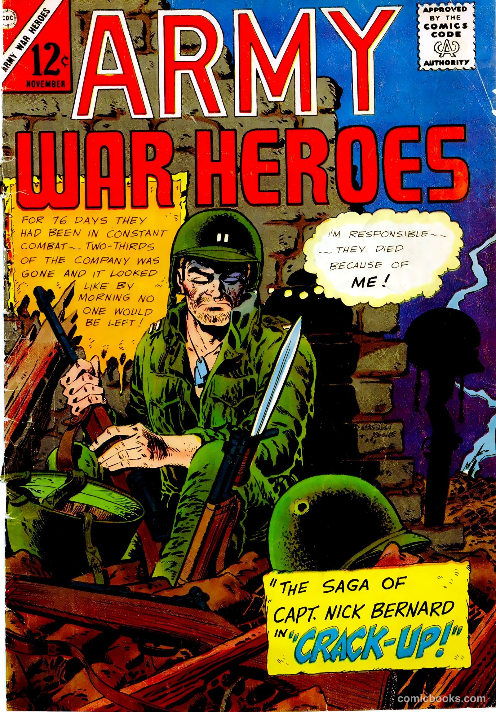 Army War Heroes #11 cover