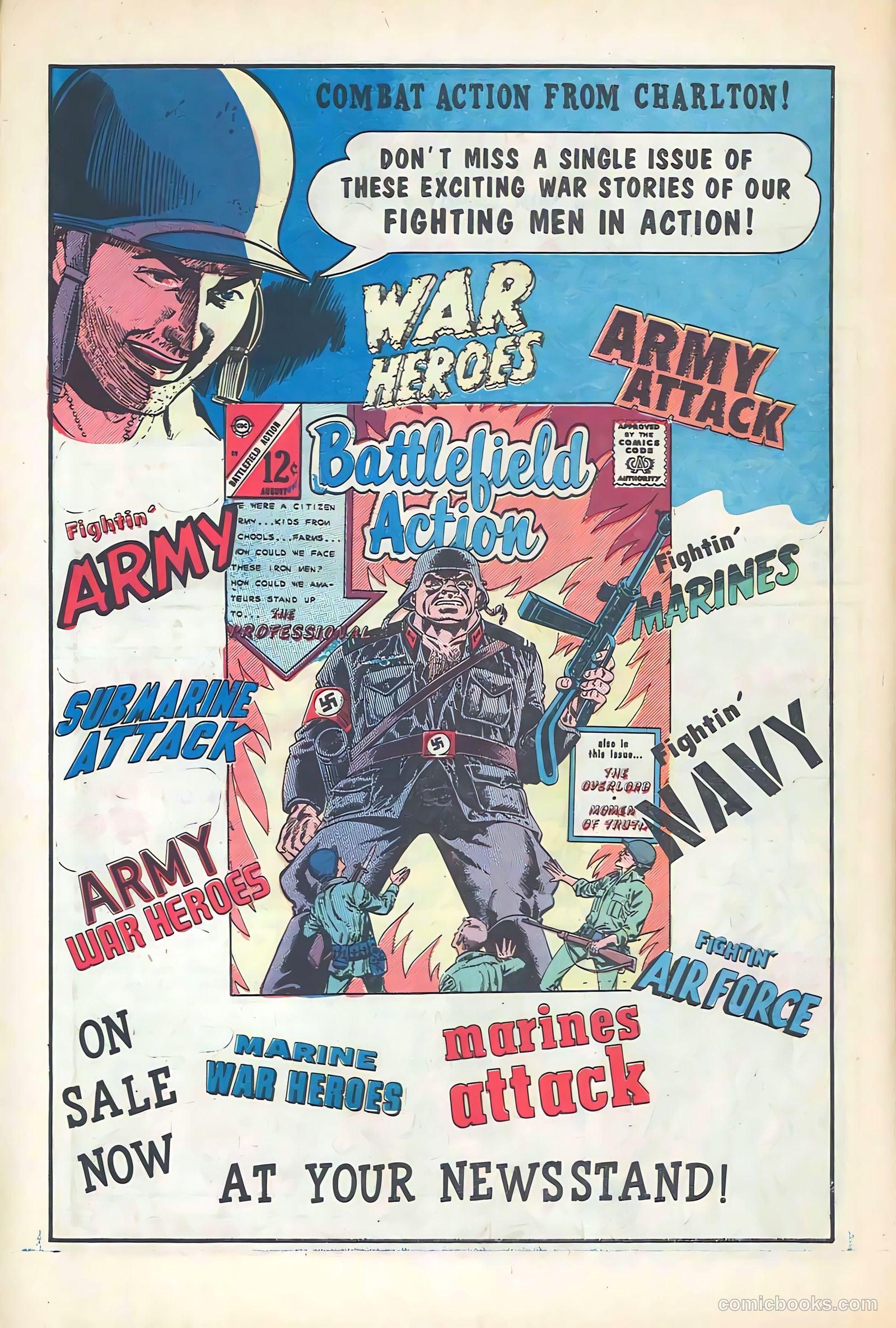Army War Heroes #12 (1966) — page 8