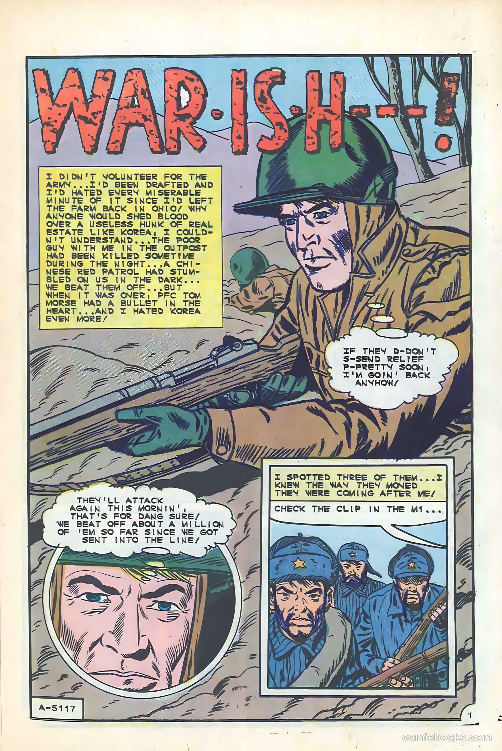 Army War Heroes #12 (1966) — page 15