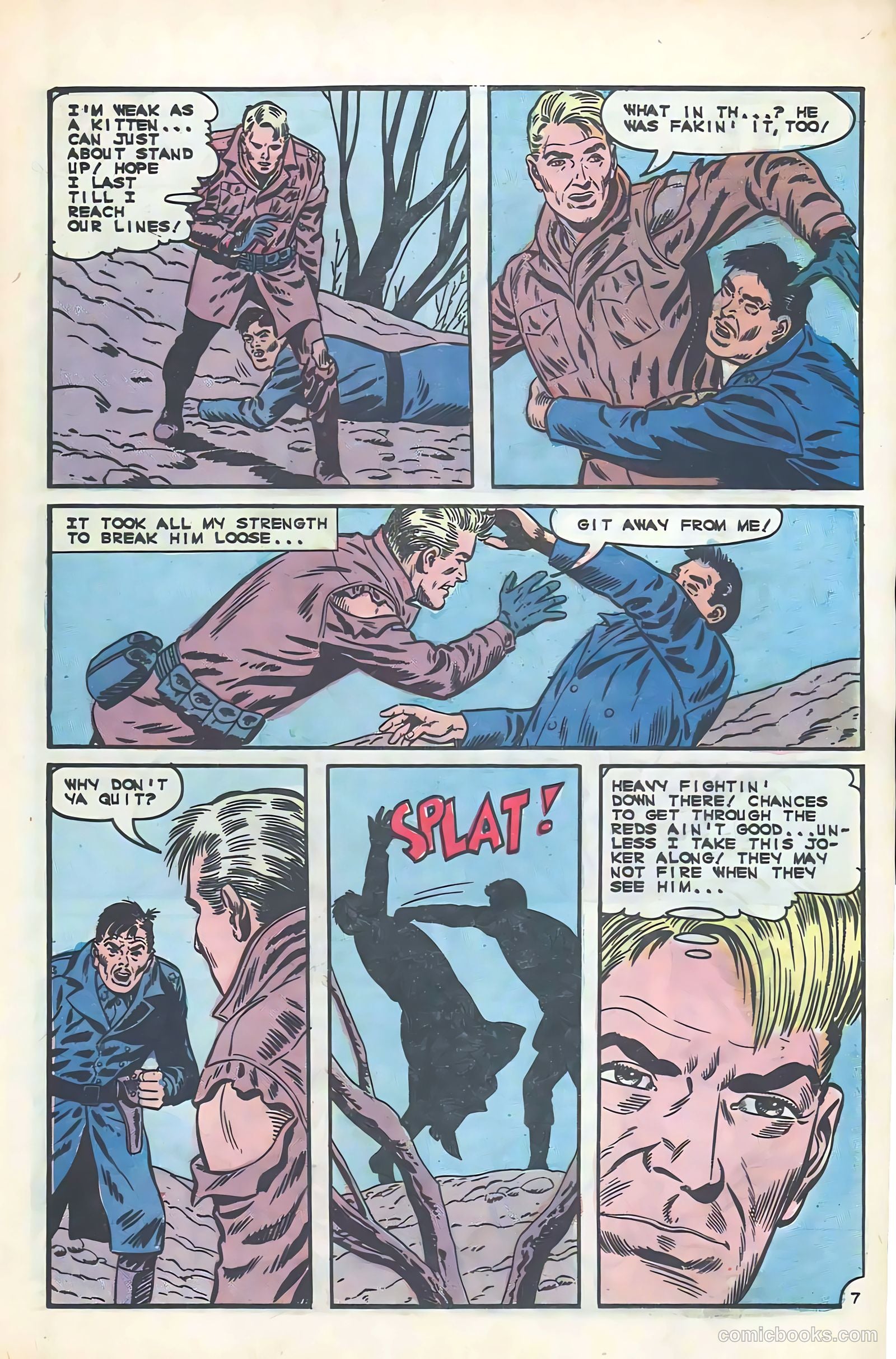 Army War Heroes #12 (1966) — page 21