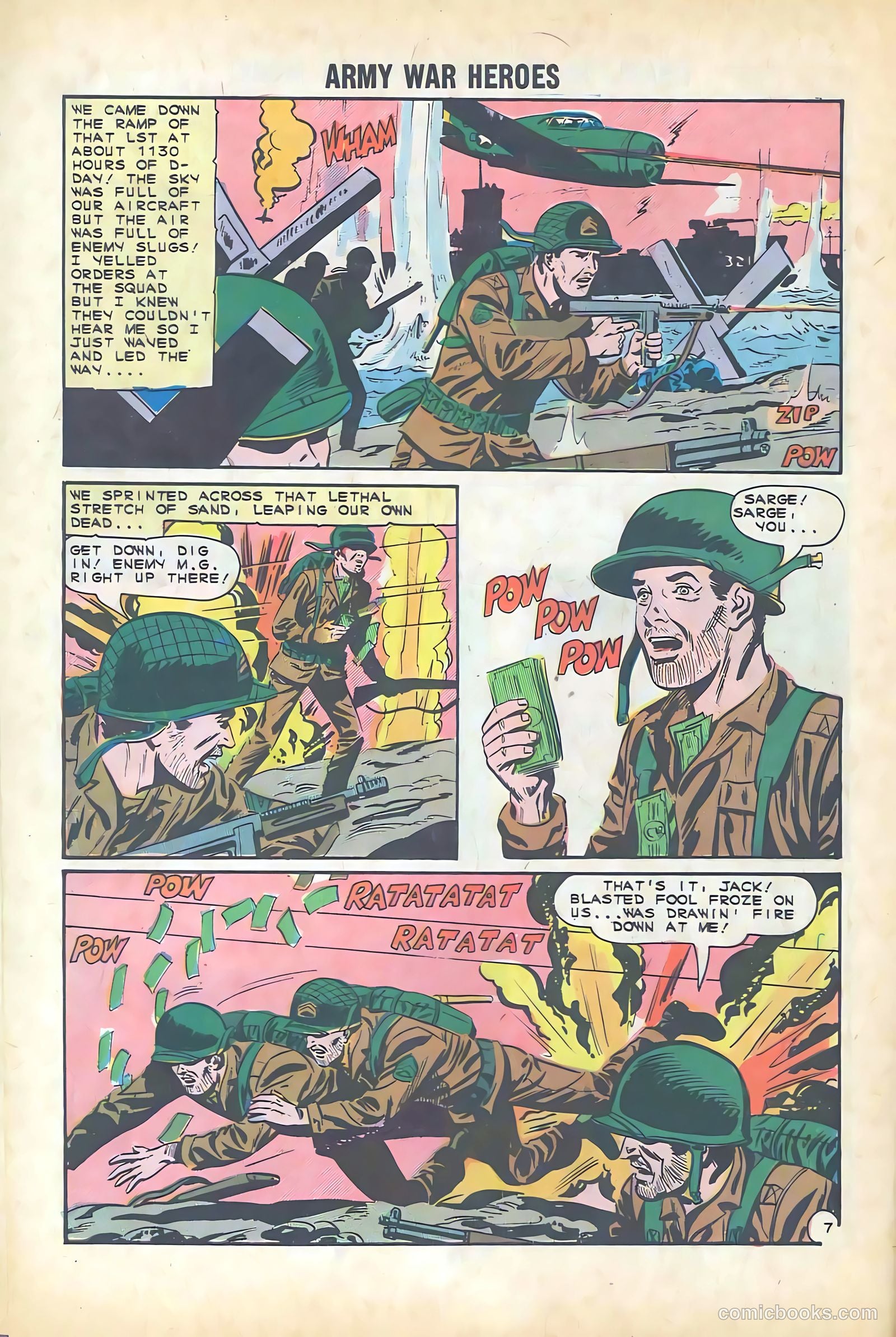 Army War Heroes #5 (1964) — page 10