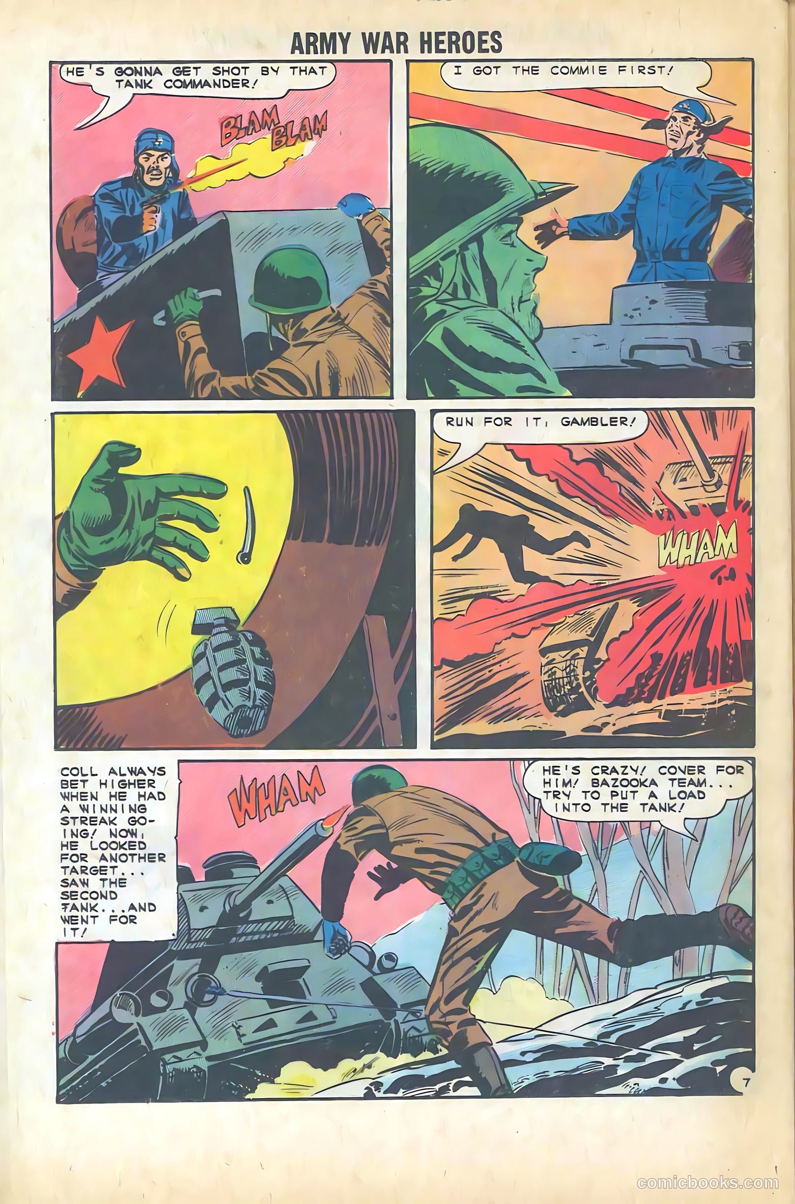 Army War Heroes #5 (1964) — page 20