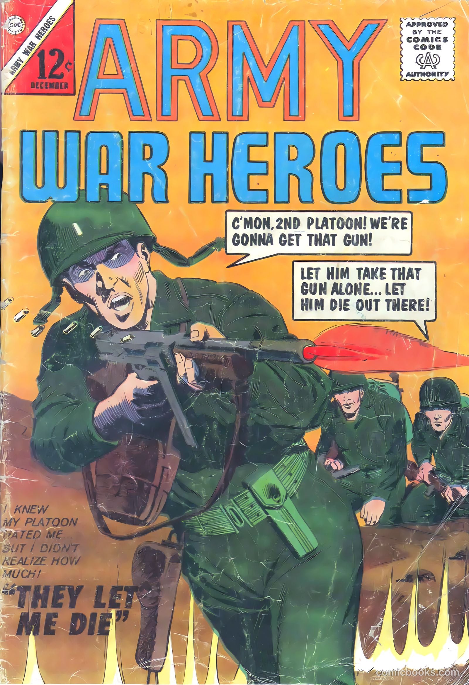 Army War Heroes #6 cover