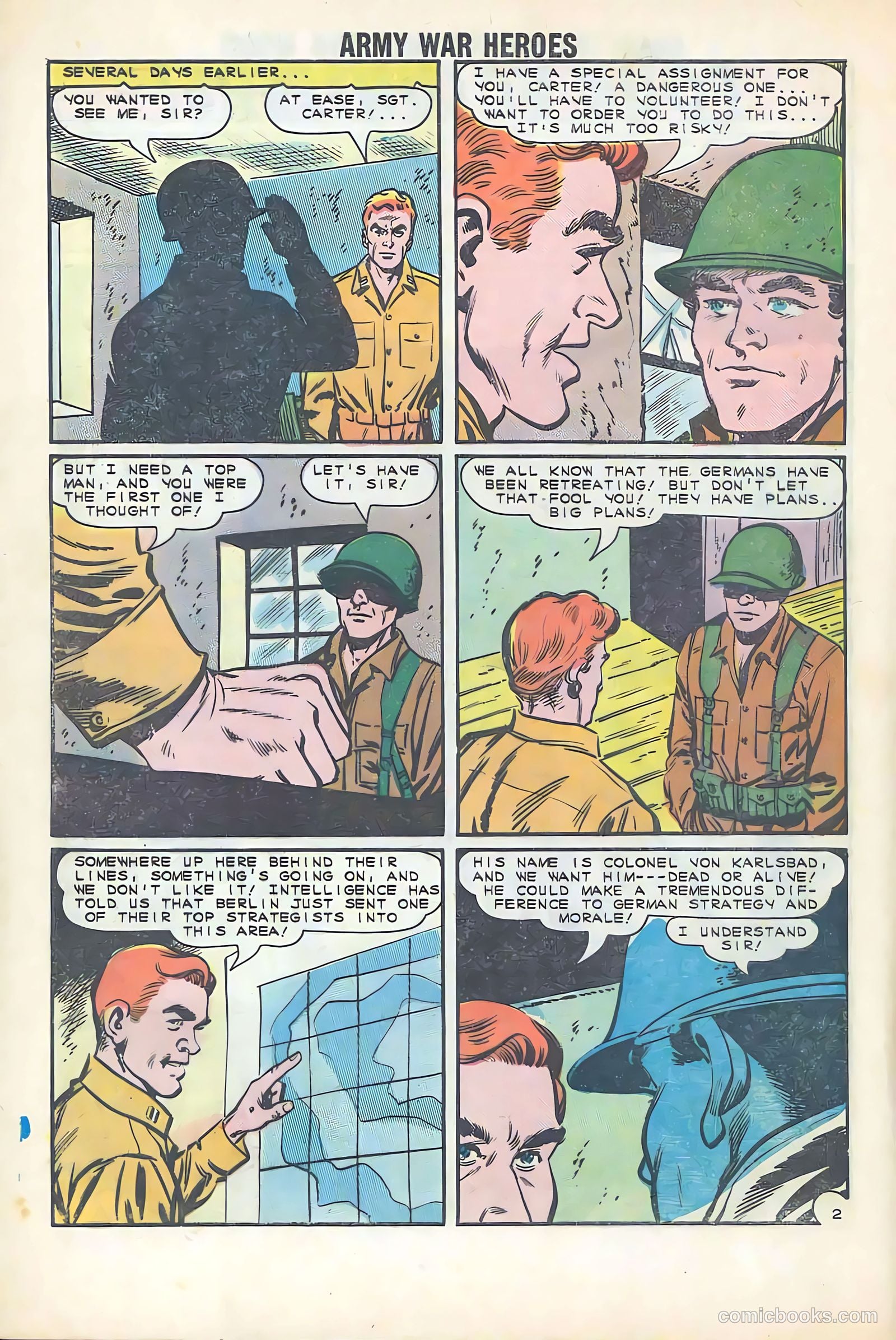 Army War Heroes #6 (1964) — page 4
