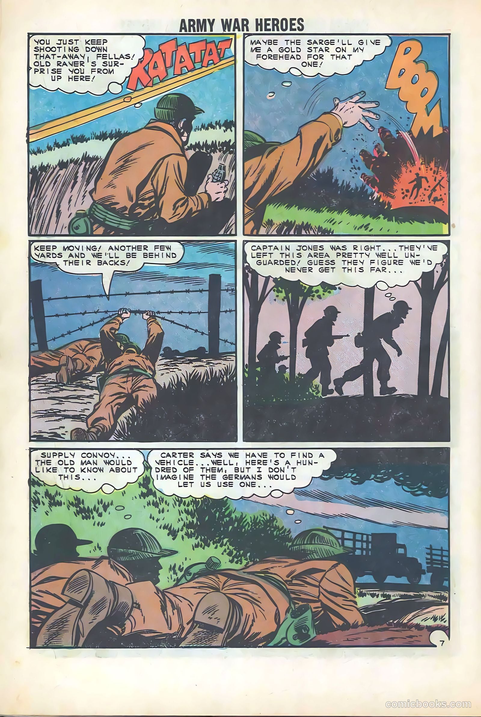 Army War Heroes #6 (1964) — page 10
