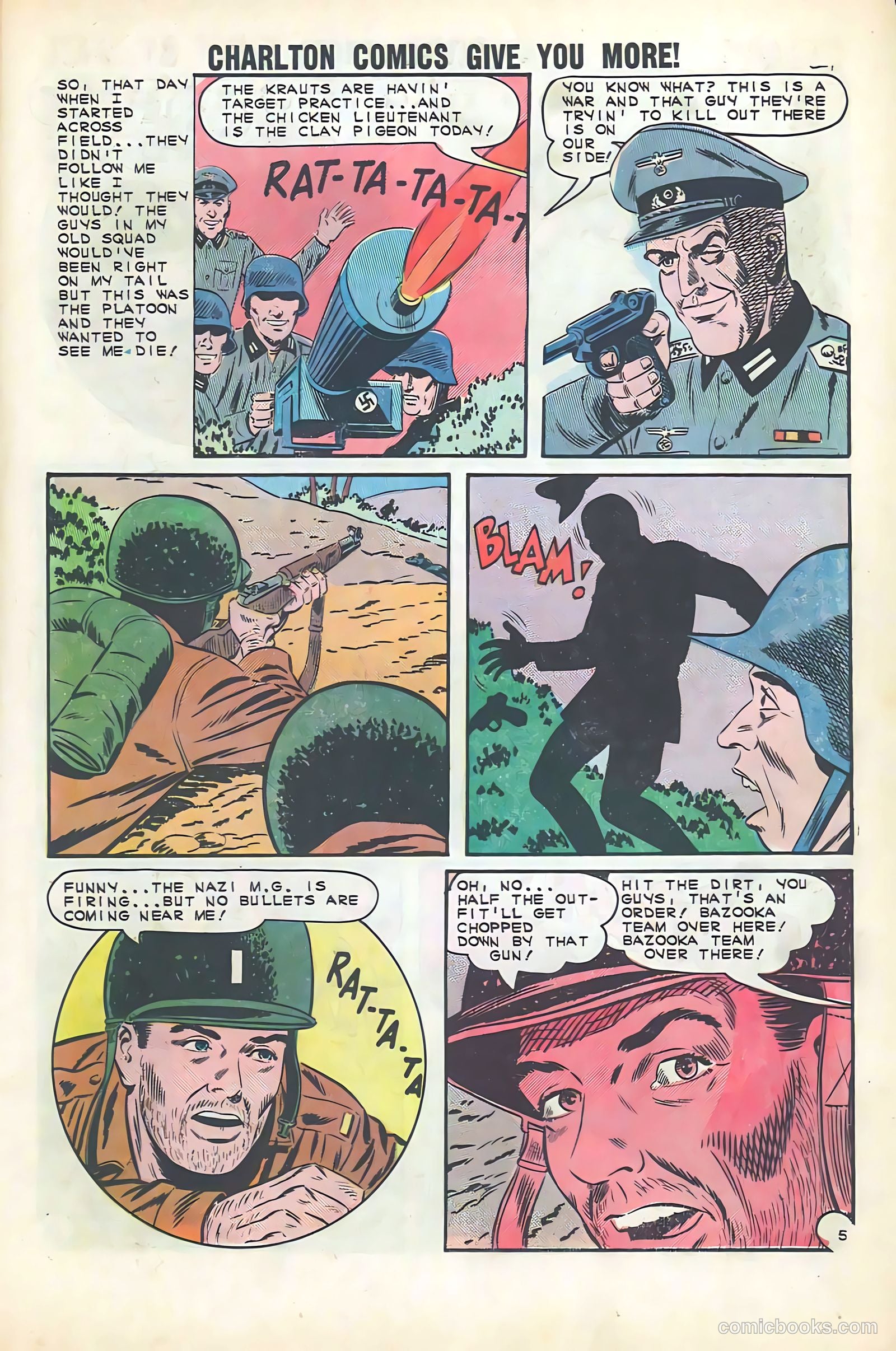 Army War Heroes #6 (1964) — page 23