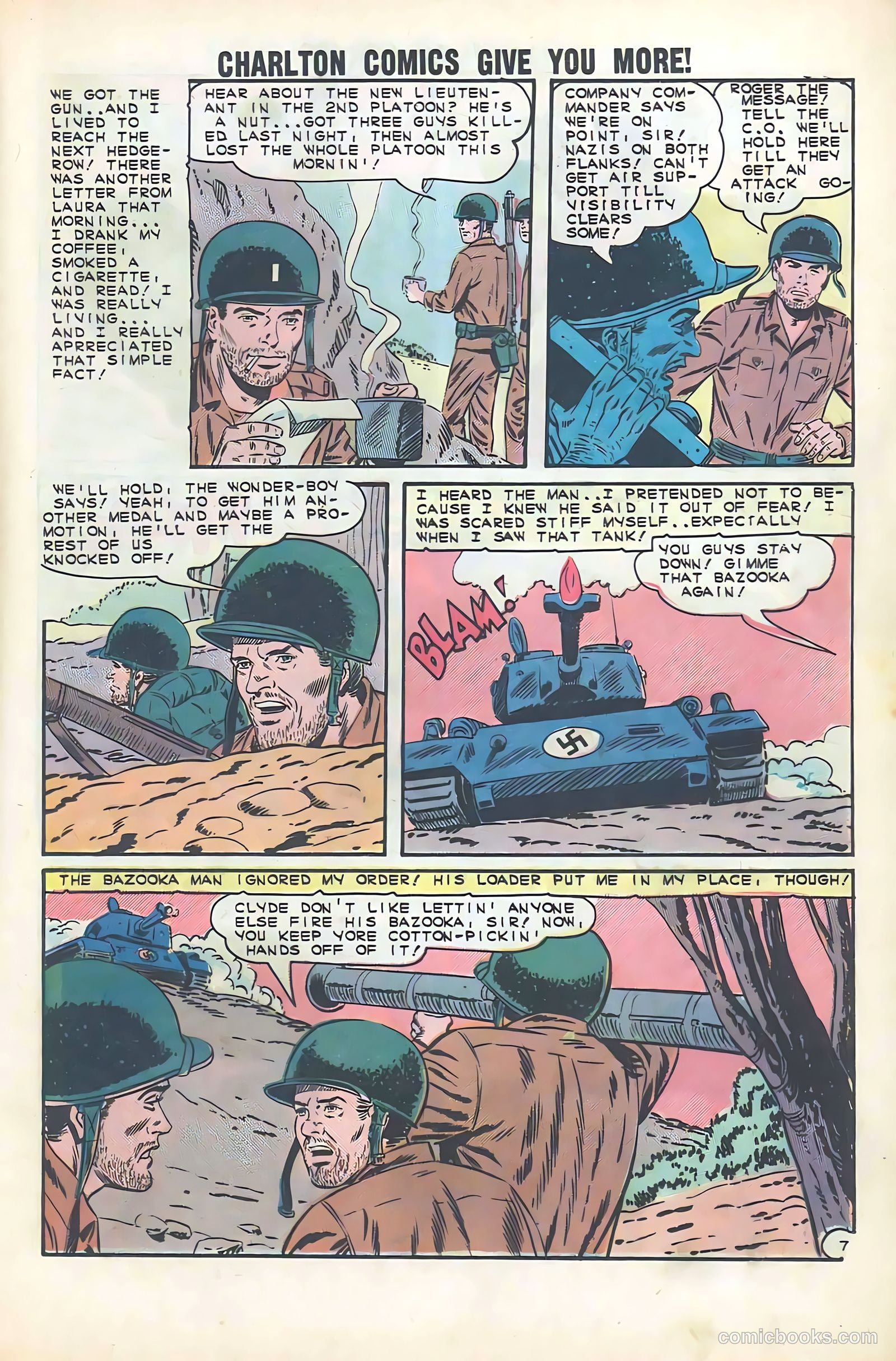 Army War Heroes #6 (1964) — page 25