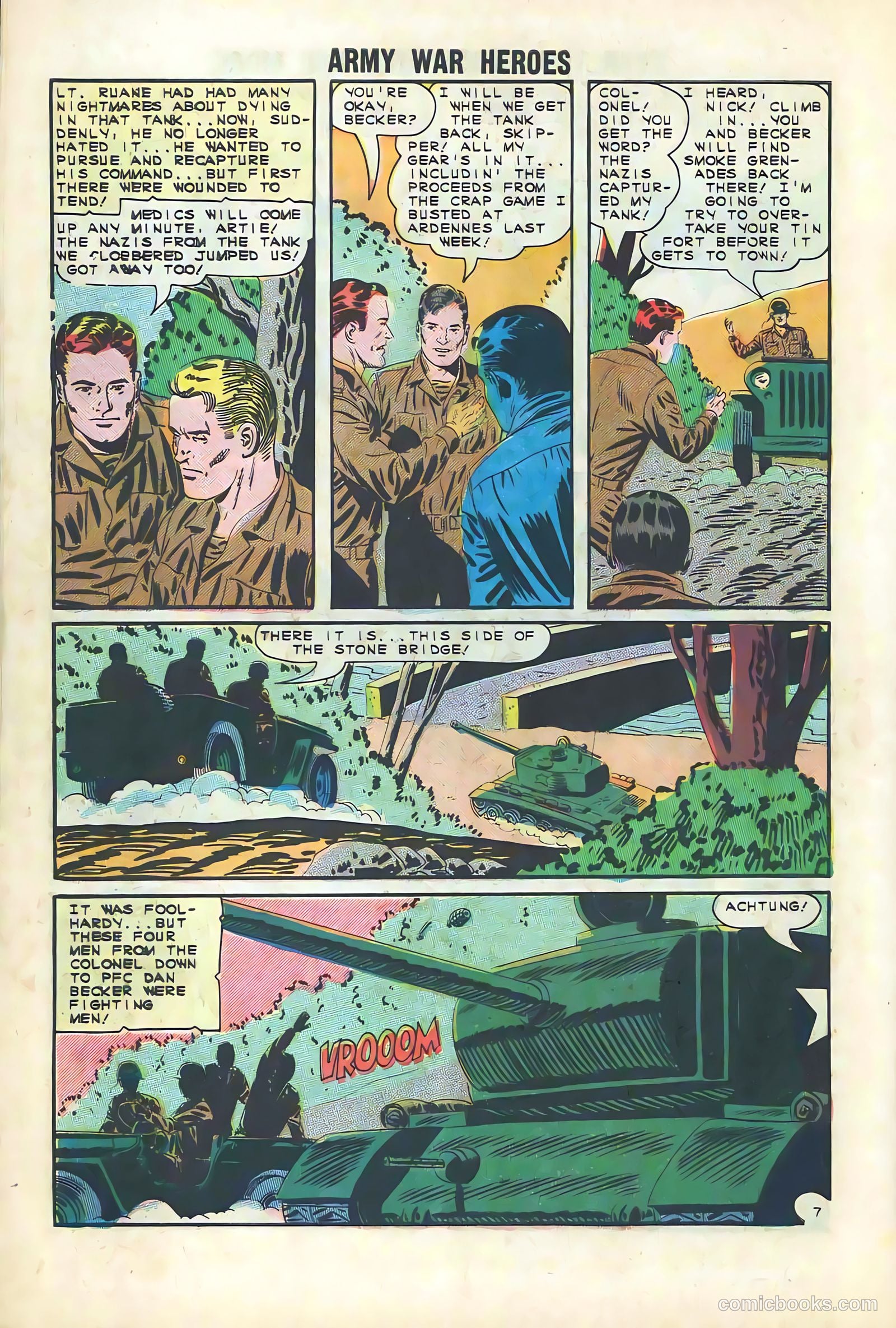 Army War Heroes #7 (1965) — page 10