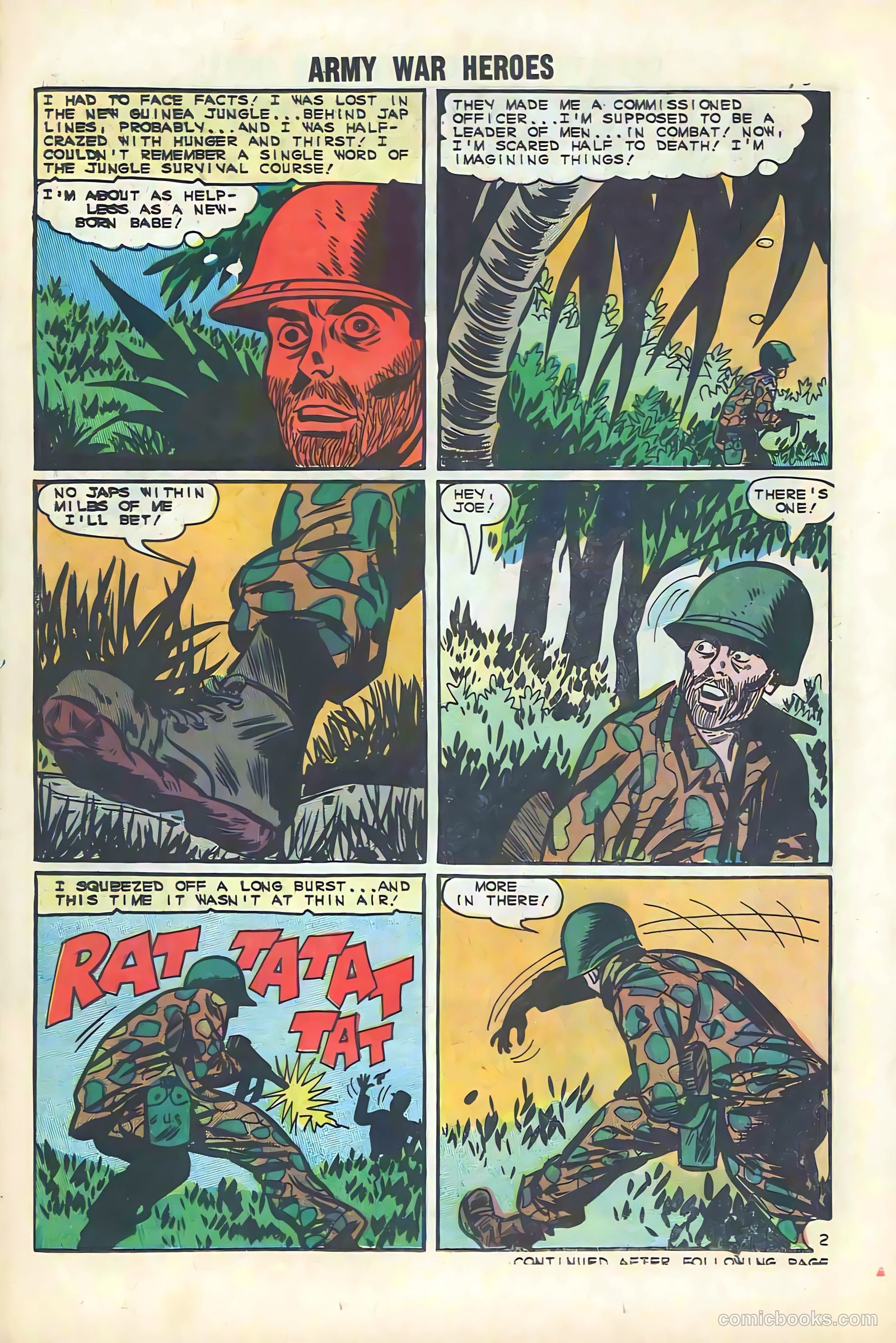 Army War Heroes #7 (1965) — page 14