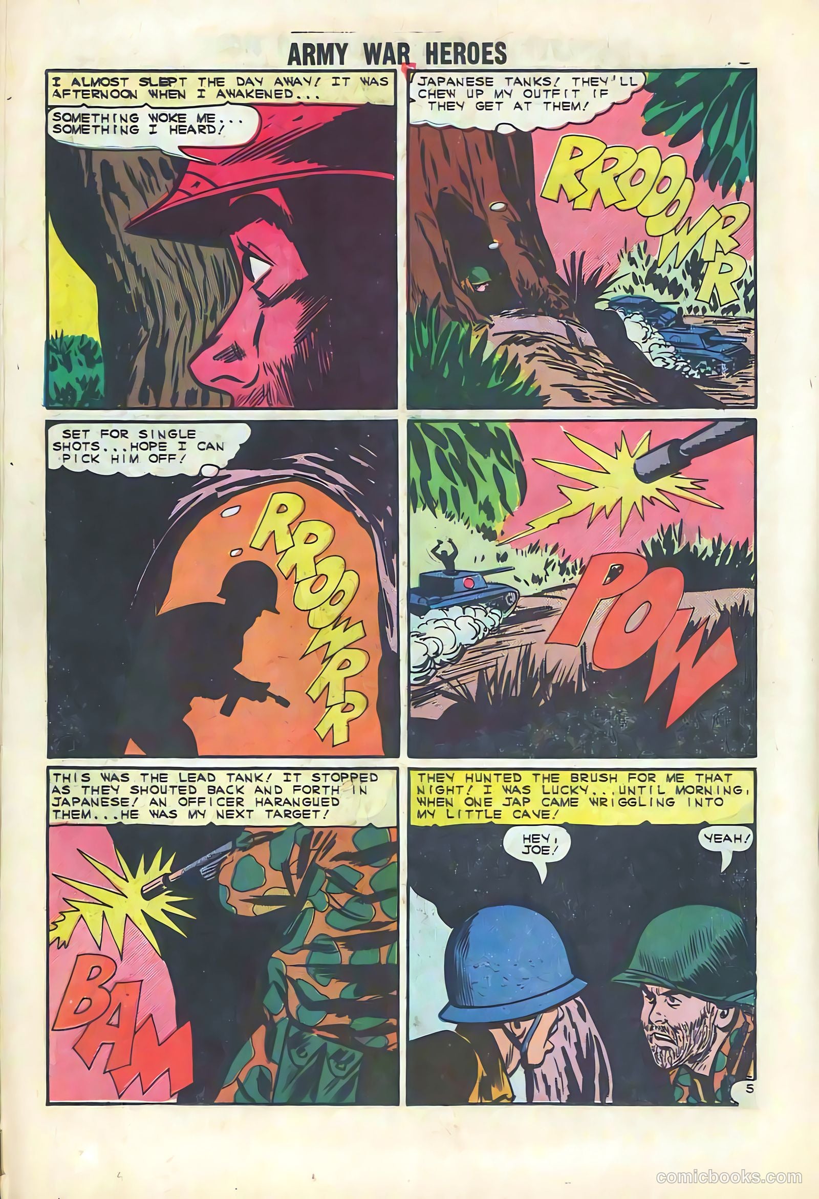 Army War Heroes #7 (1965) — page 18