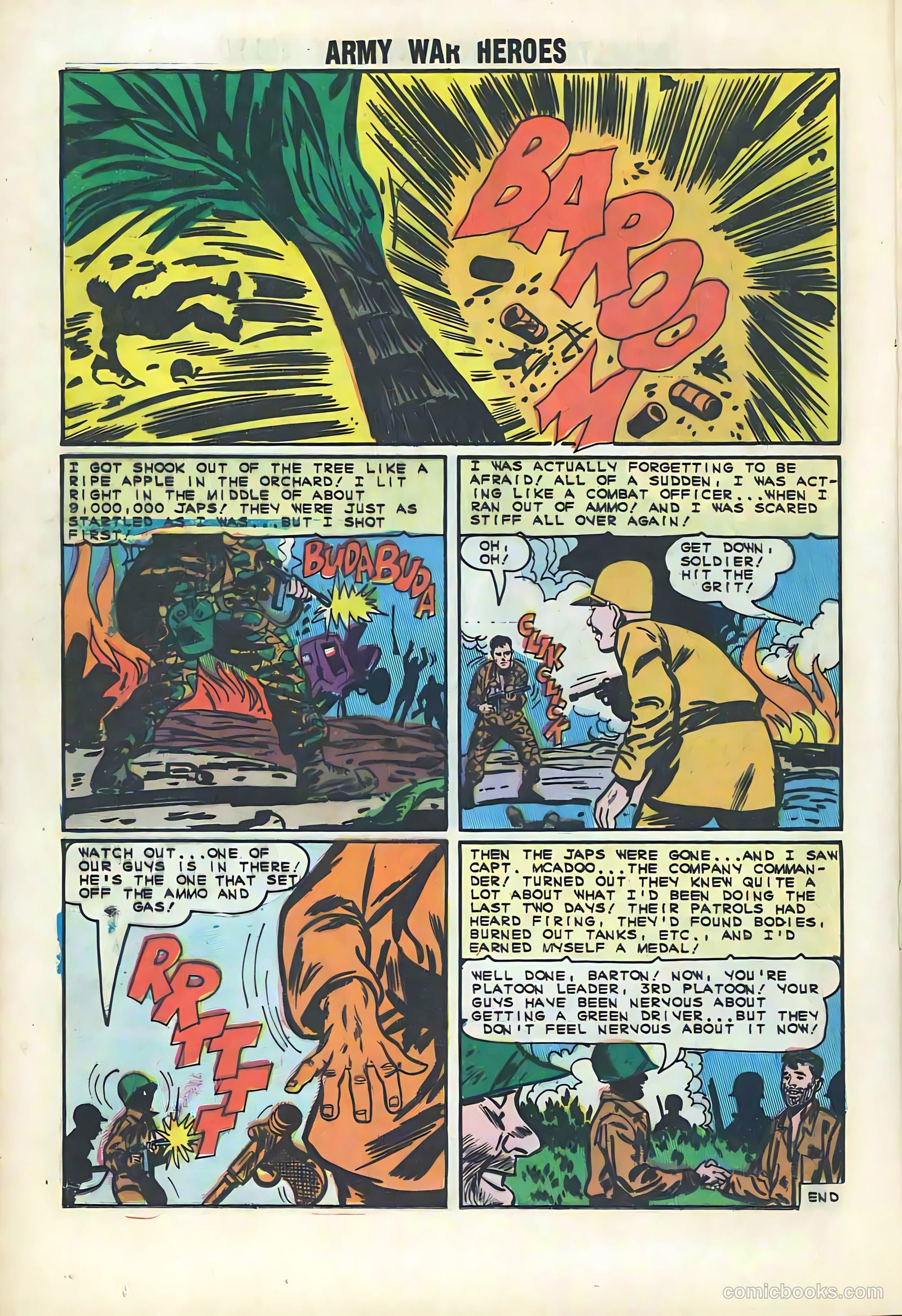 Army War Heroes #7 (1965) — page 20
