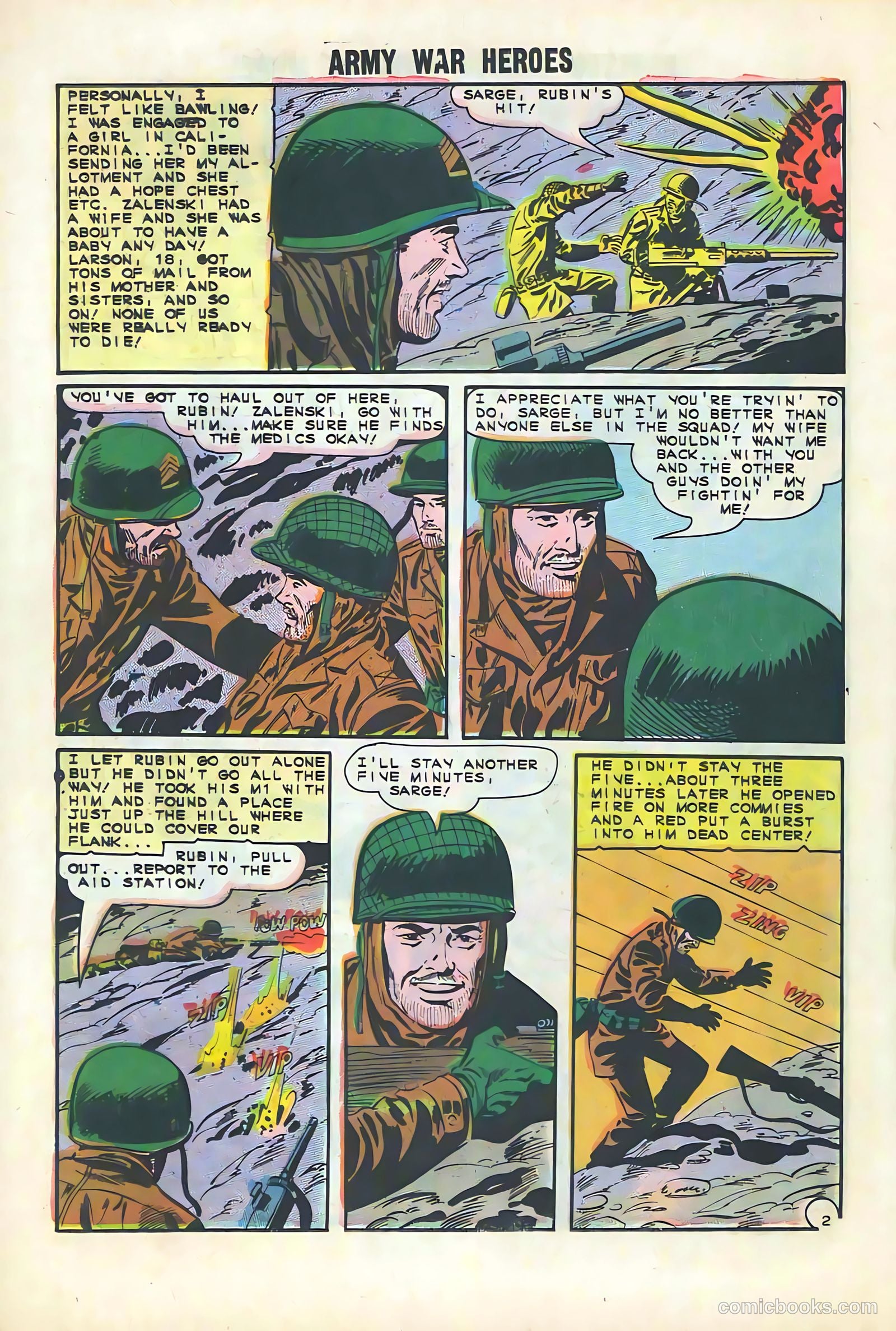 Army War Heroes #7 (1965) — page 26