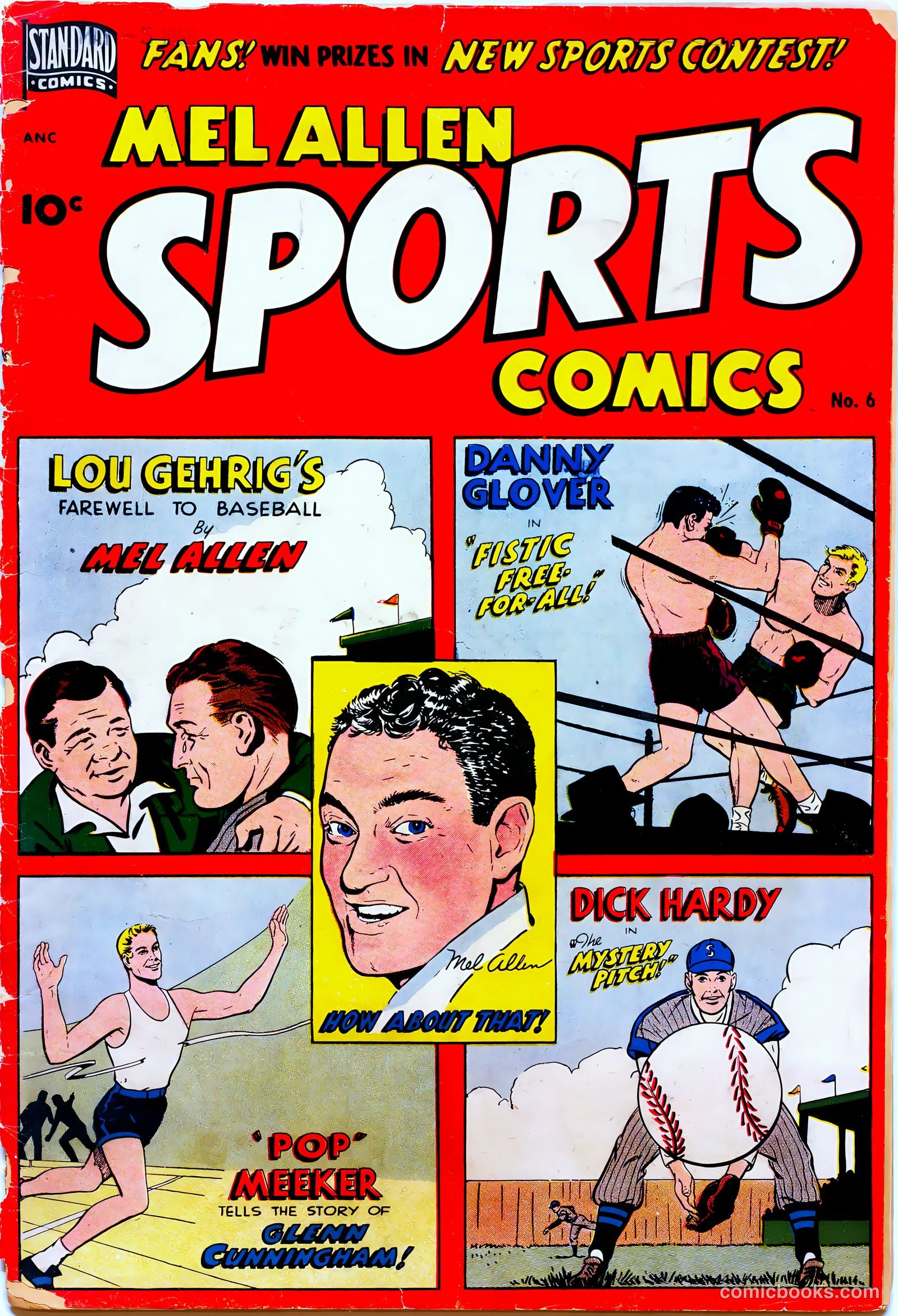 Mel Allen Sports Comics #6 (1950) — page 1 of 36