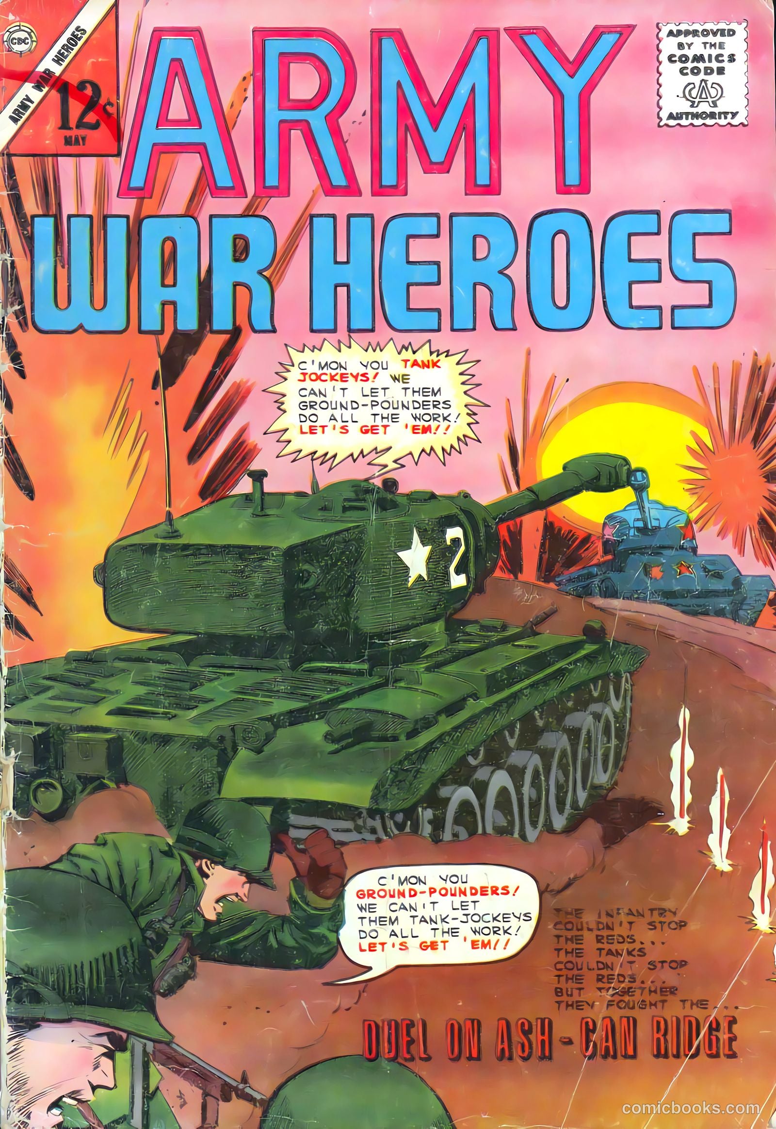 Army War Heroes #8 cover