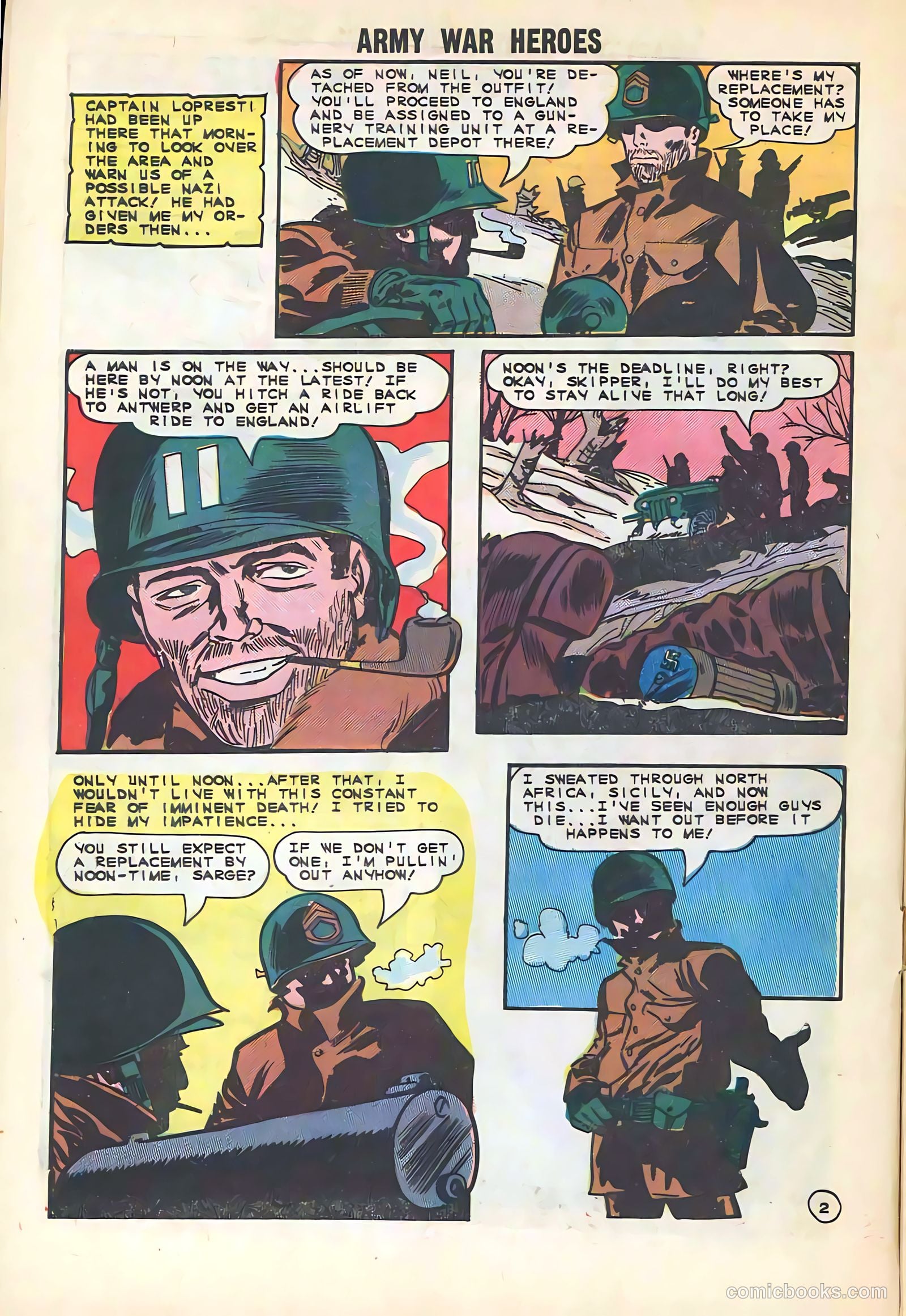 Army War Heroes #8 (1965) — page 4