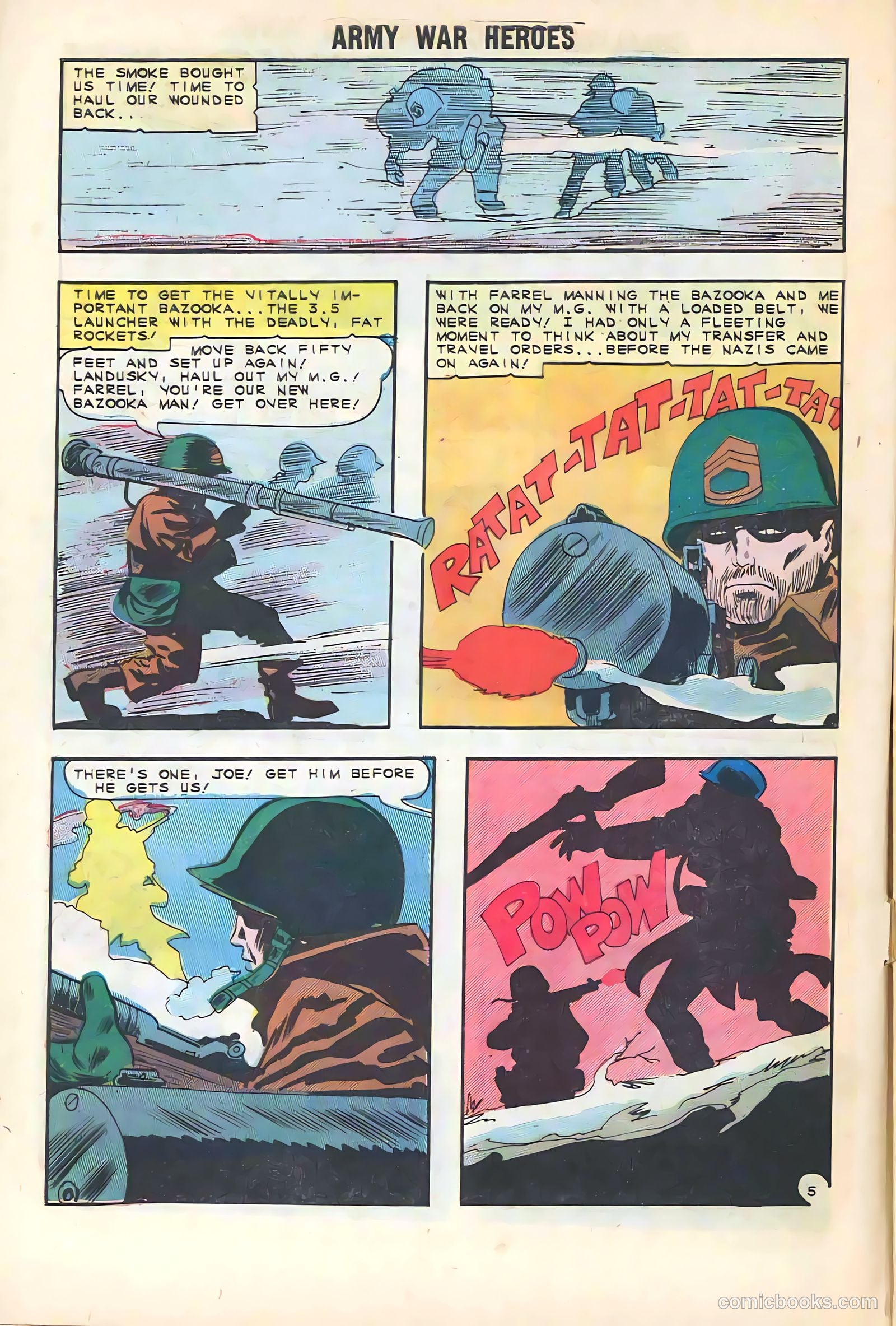 Army War Heroes #8 (1965) — page 8