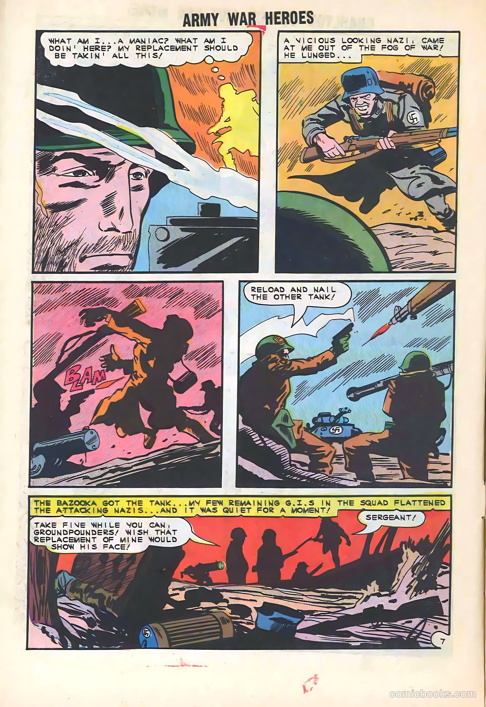 Army War Heroes #8 (1965) — page 10