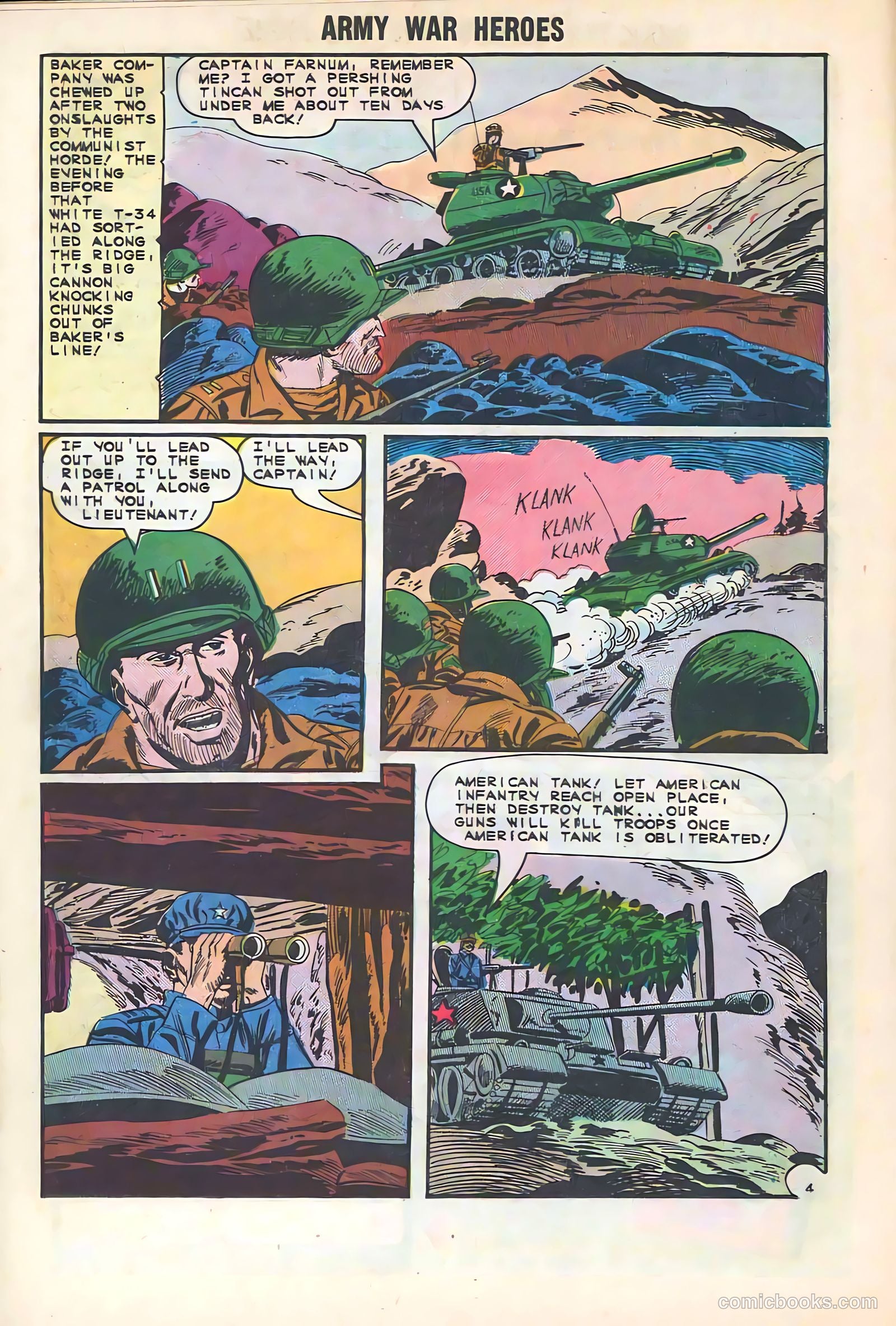 Army War Heroes #8 (1965) — page 16