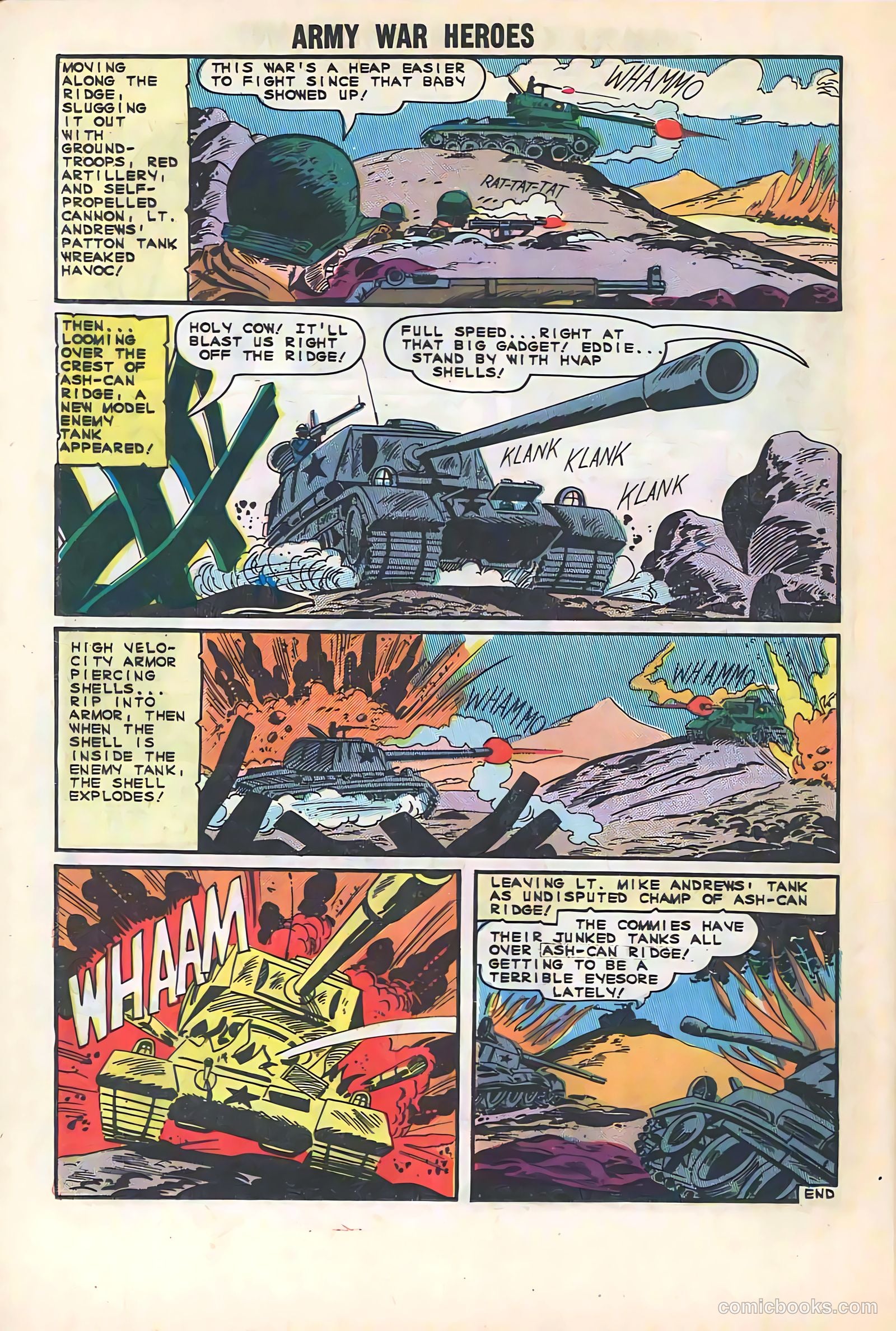 Army War Heroes #8 (1965) — page 20