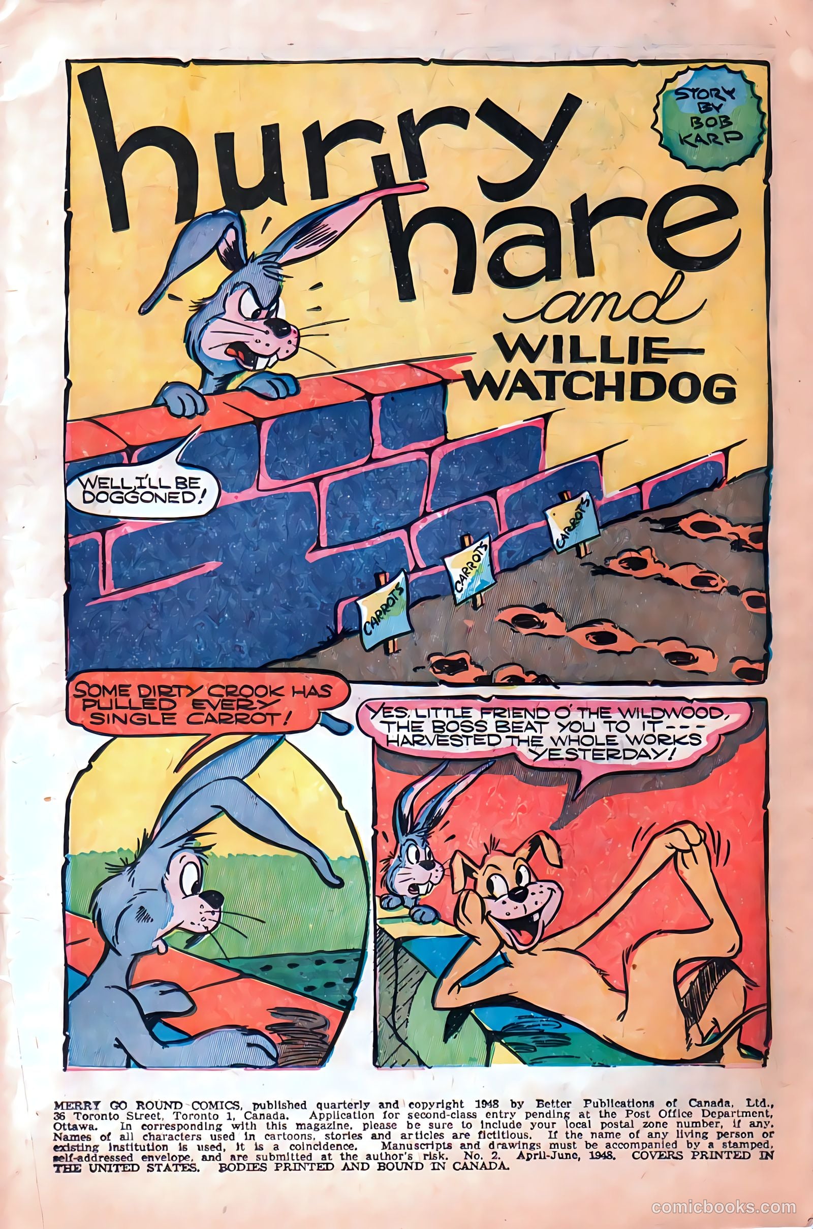 Merry Go Round Comics #2 (1948) — page 3 of 52