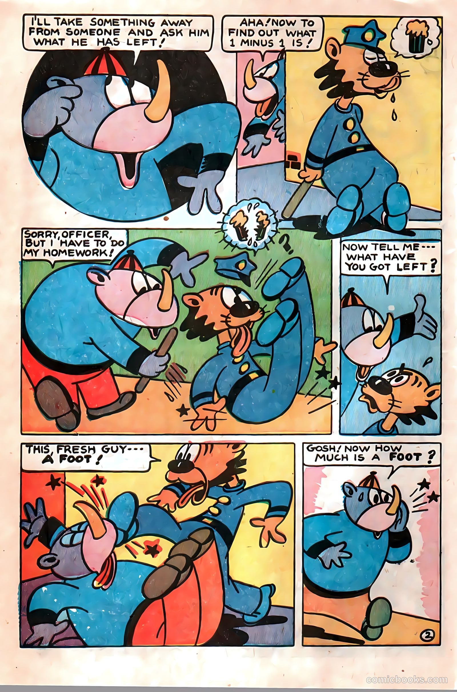 Merry Go Round Comics #2 (1948) — page 36 of 52