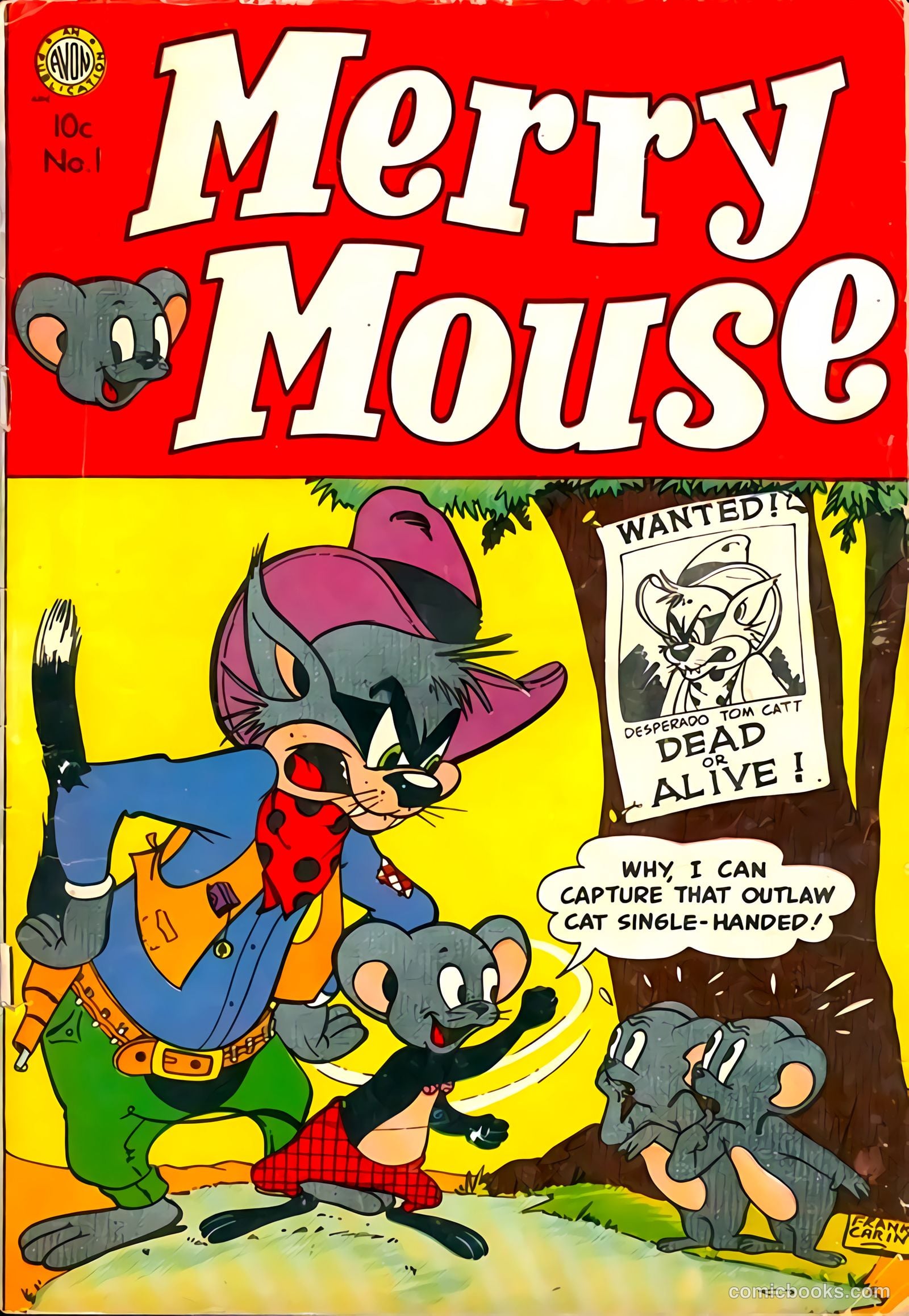 Merry Mouse #1 cover